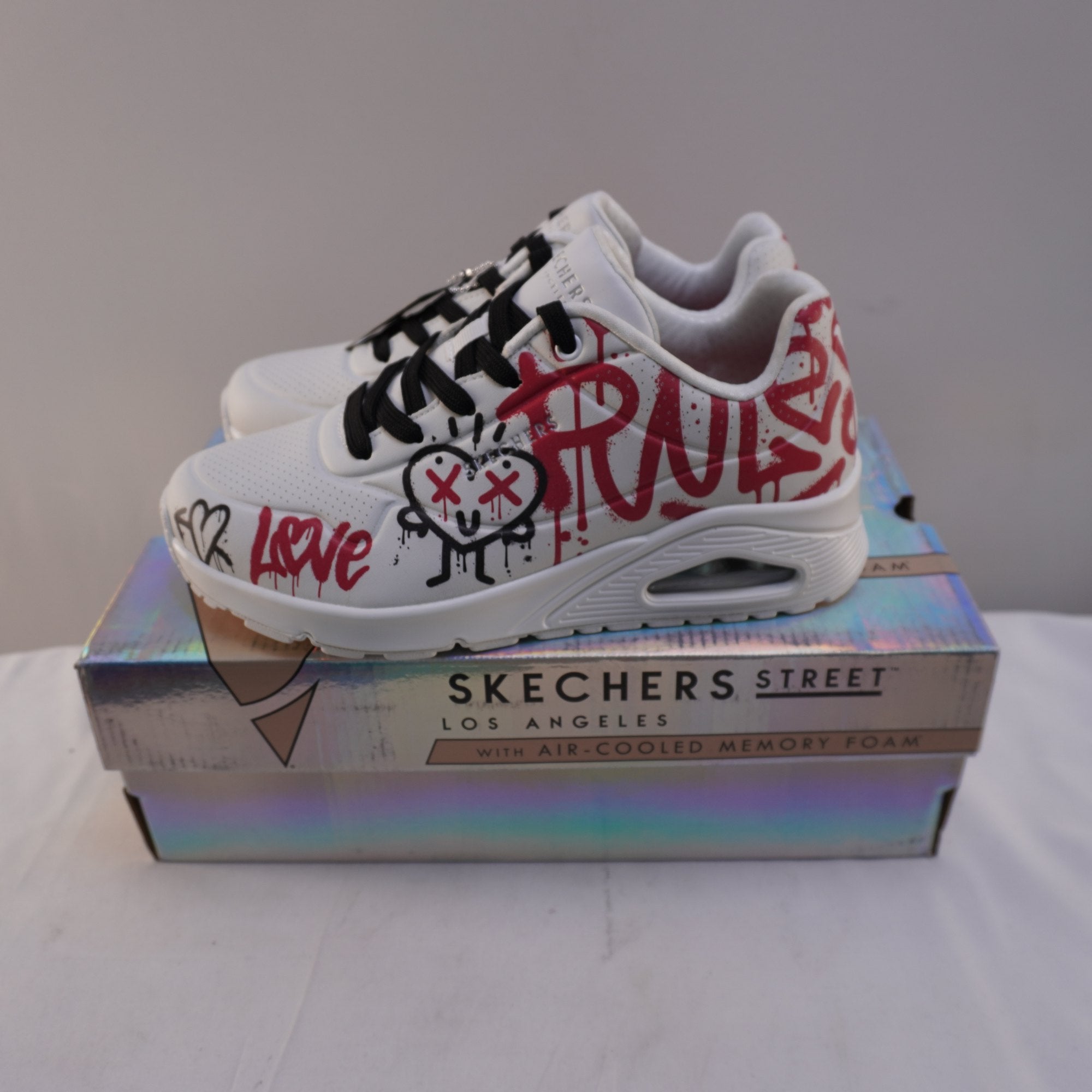 Zapatillas Skechers para Mujer Usadas - Multicolor, Talla 38