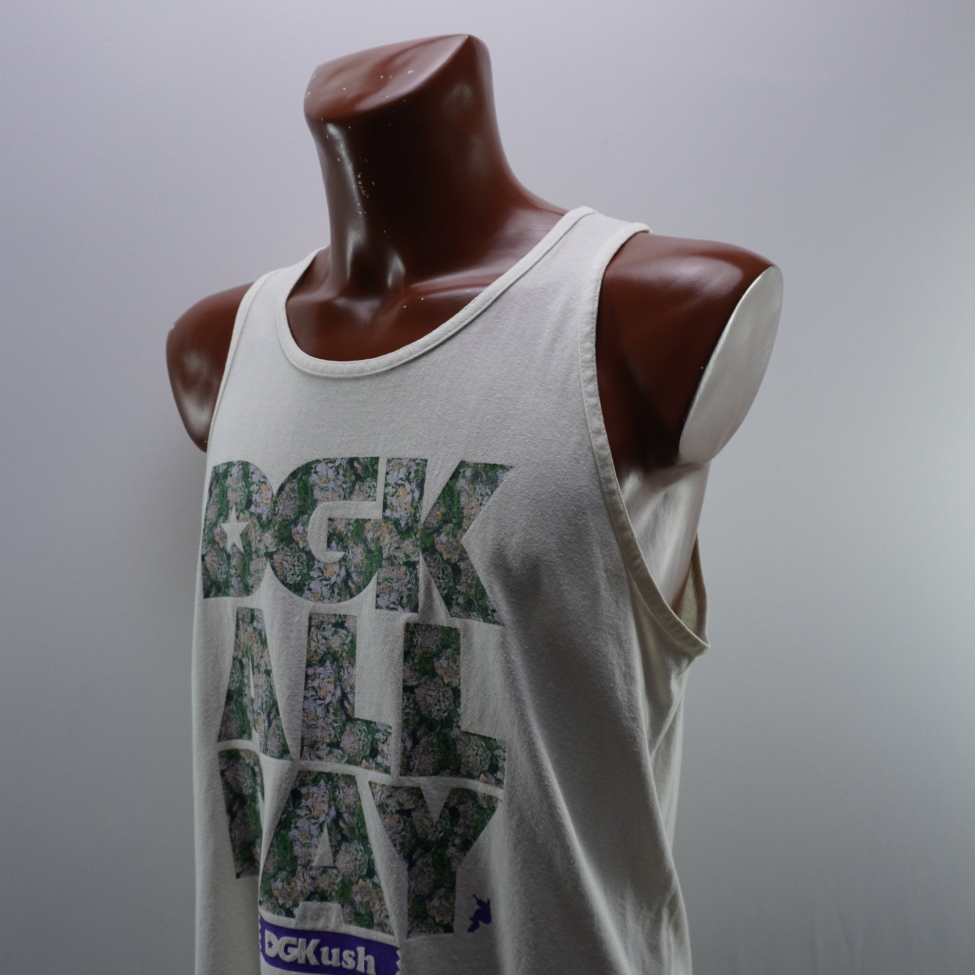 Camiseta DGK para Hombre Usada - Blanca, L