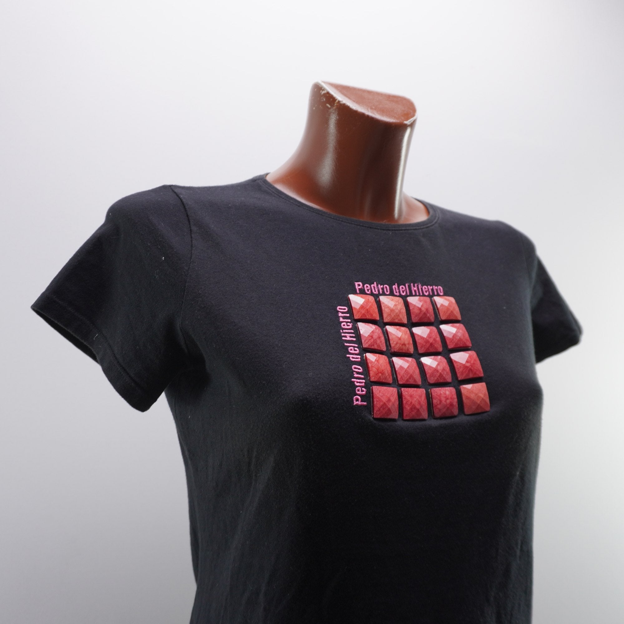 Camiseta Pedro del Hierro para Mujer Usada - Negra, M