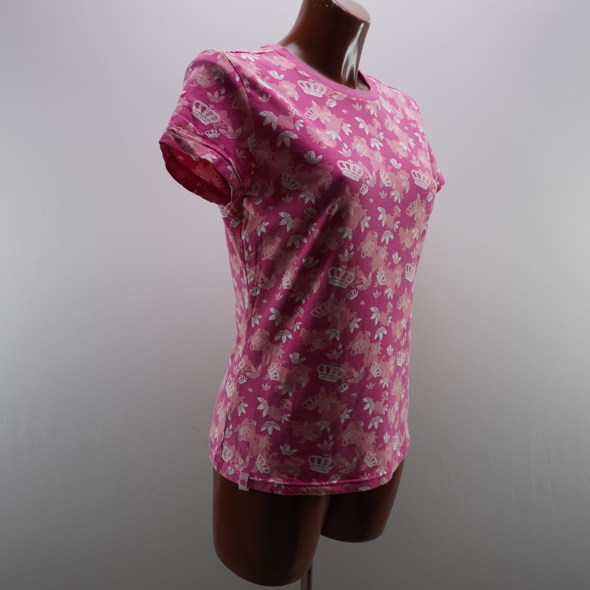 Camiseta de Manga Corta Adidas para Mujer - Rosa, XL (Usada, Muy Buen Estado)