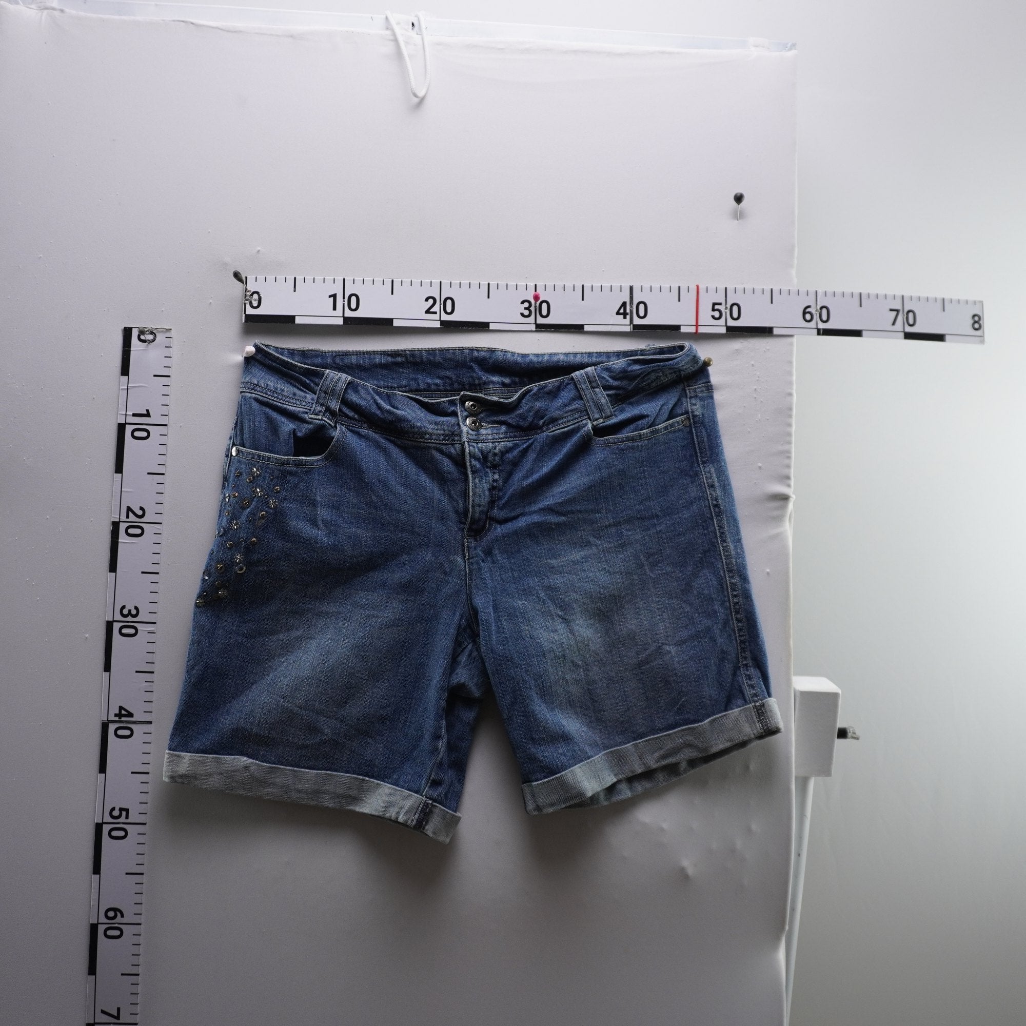 Pantalones Cortos Vaqueros JFM Jeans para Mujer Usados - Azul, XXXL
