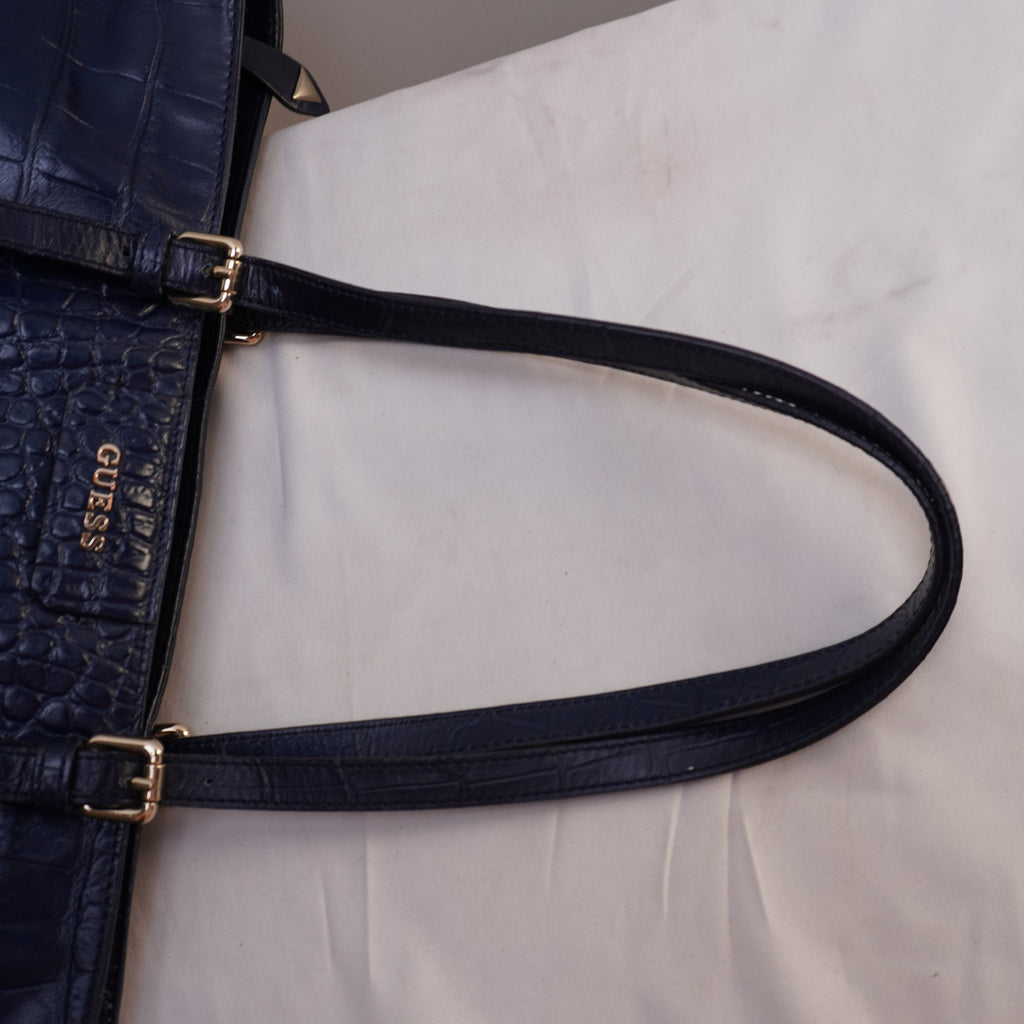 Bolso Baguette Guess para Mujer Usado - Azul Marino