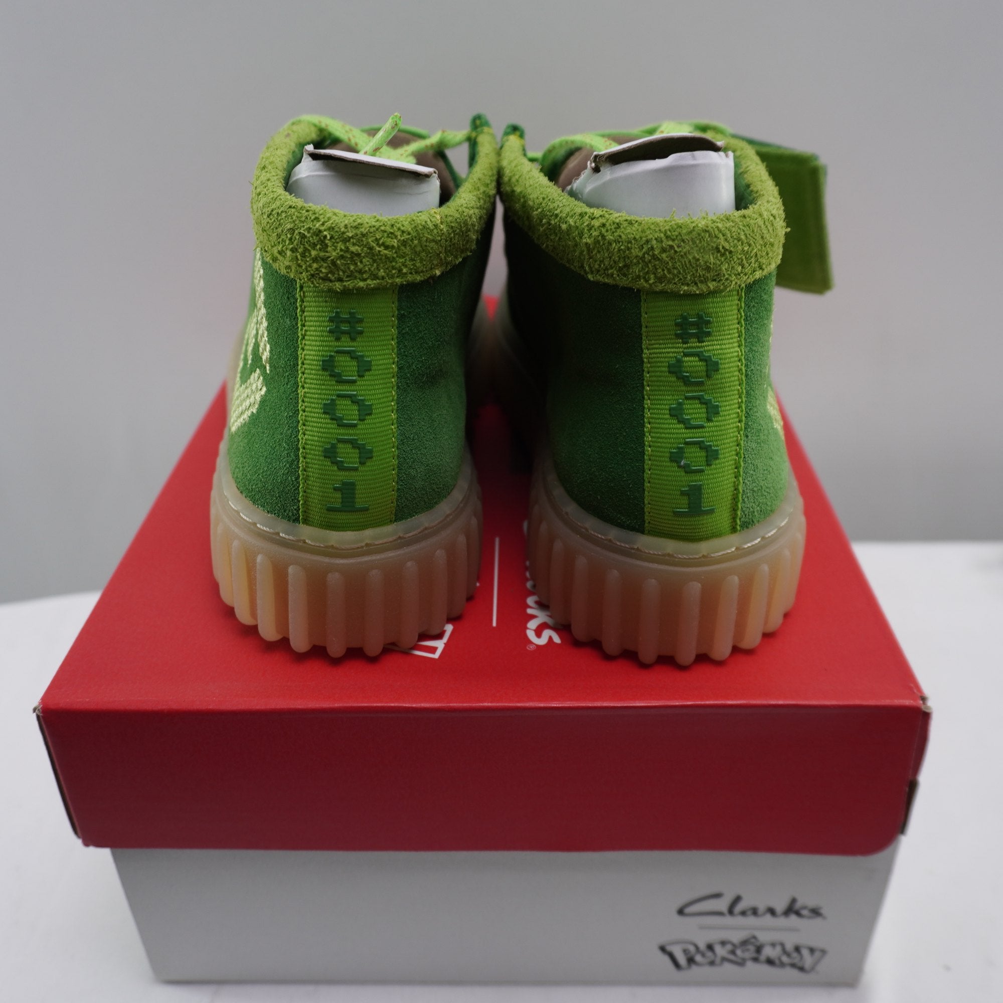 Zapatillas Clarks para Hombre Usadas - Verde, Talla 37