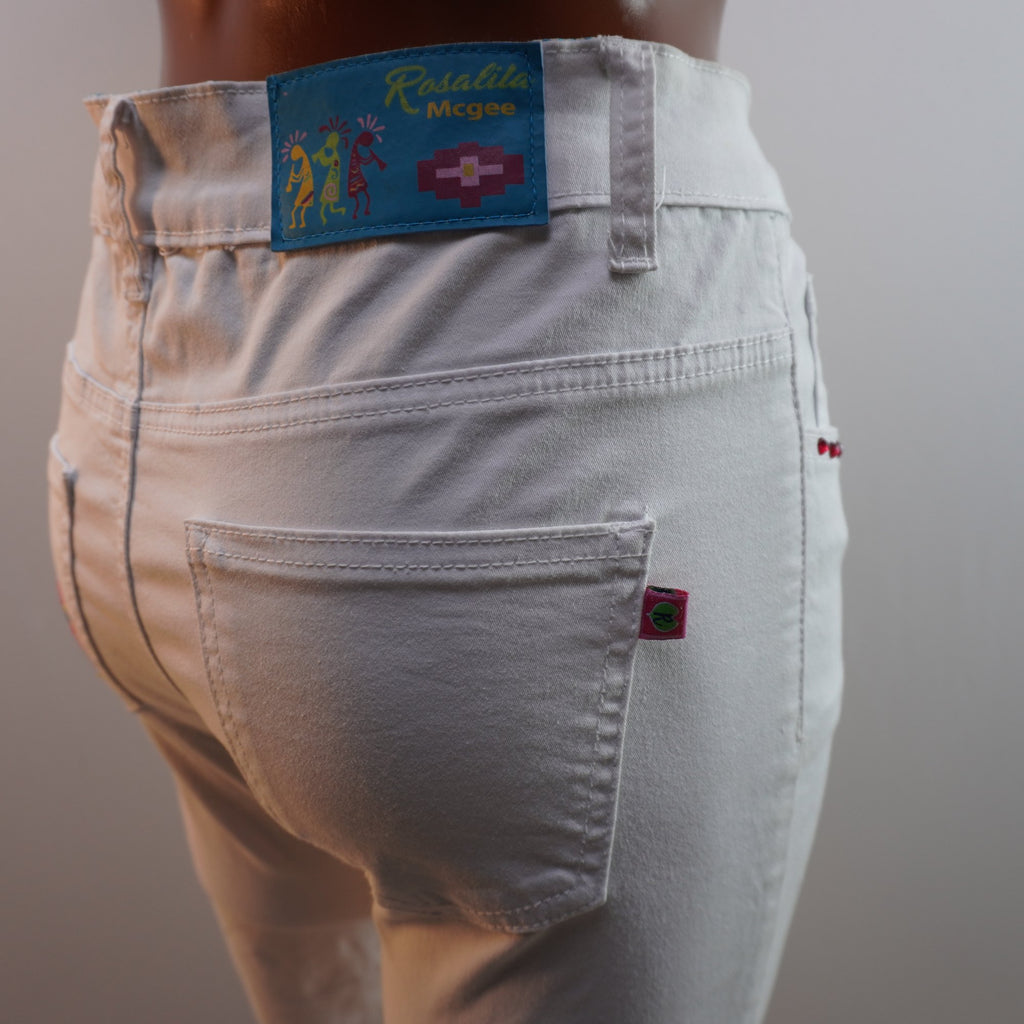 Vaqueros Rosalita Mc Gee para Mujer Usados - Blanco, XS