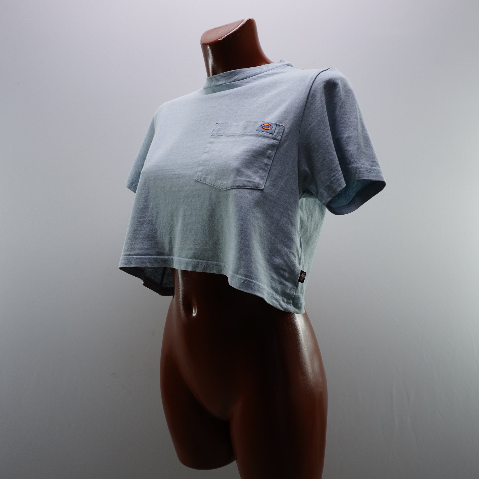 Camiseta de Manga Corta Dickies para Mujer Usada - Azul, S