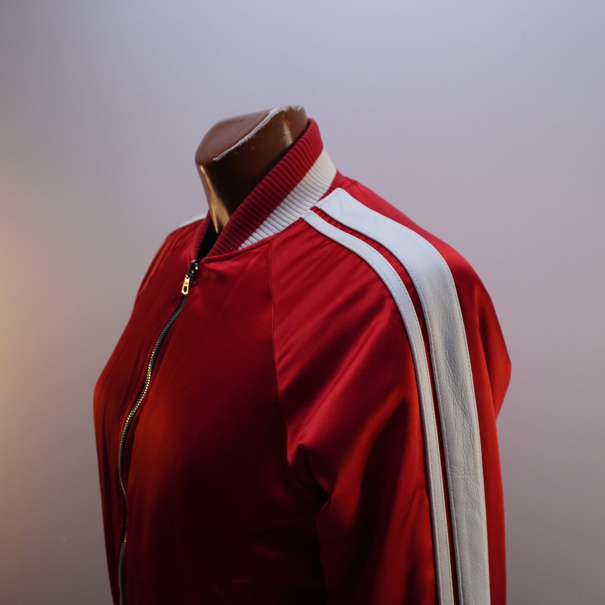 Chaqueta Bomber Amiry para Mujer Usada - Roja, Pequeño (S)