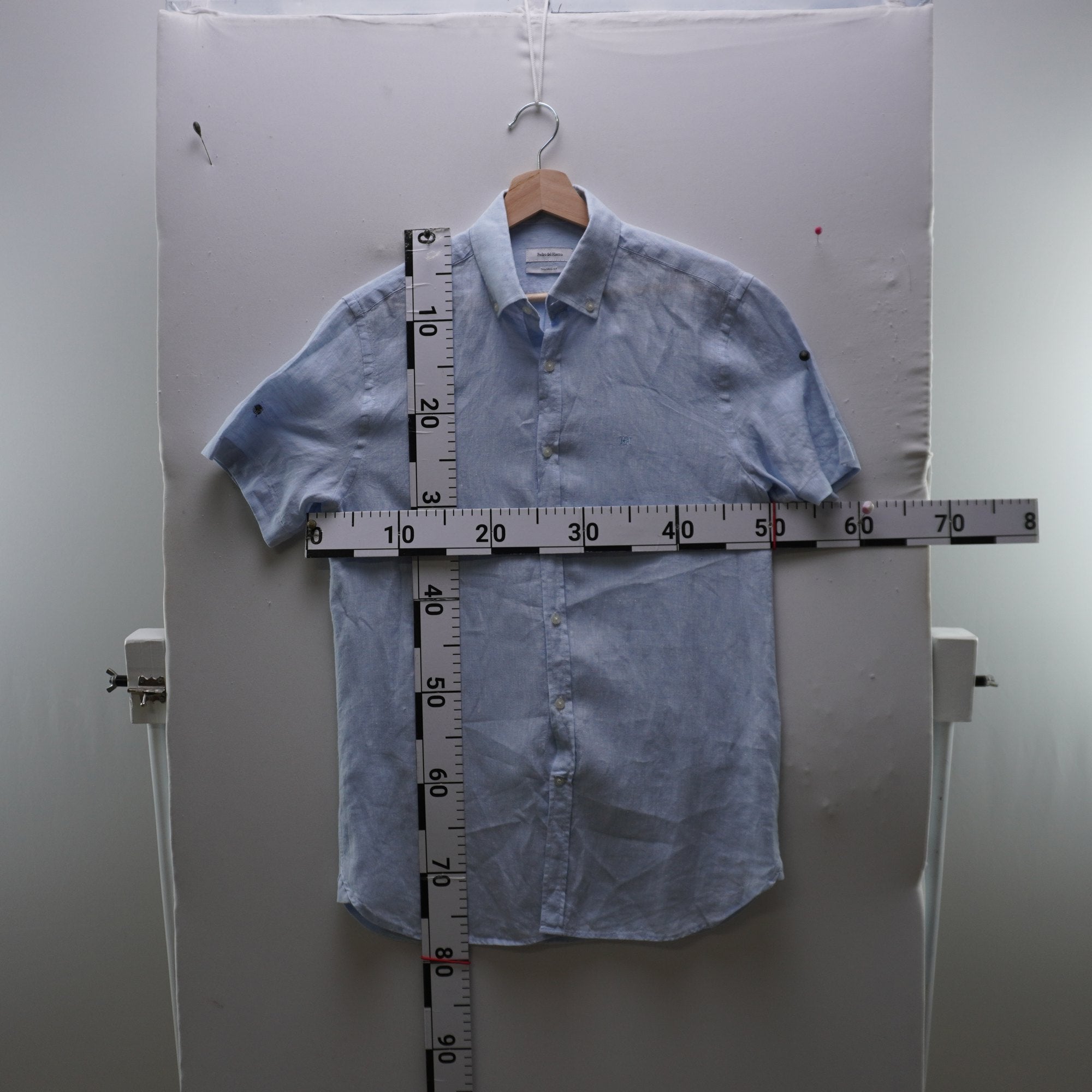 Camisa de Vestir Pedro del Hierro para Hombre Usada - Azul, S