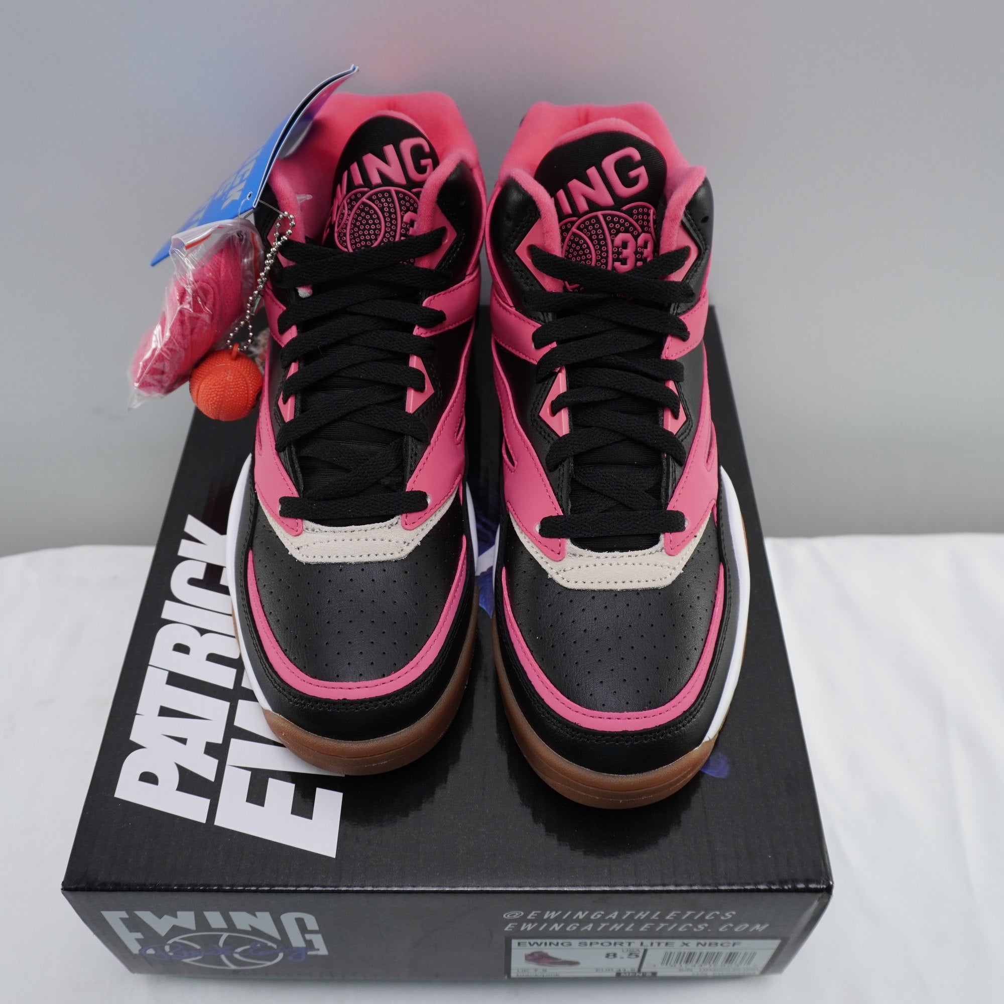Zapatillas Patrick Ewing 33 para Hombre Usadas - Rosa, Talla 41.5