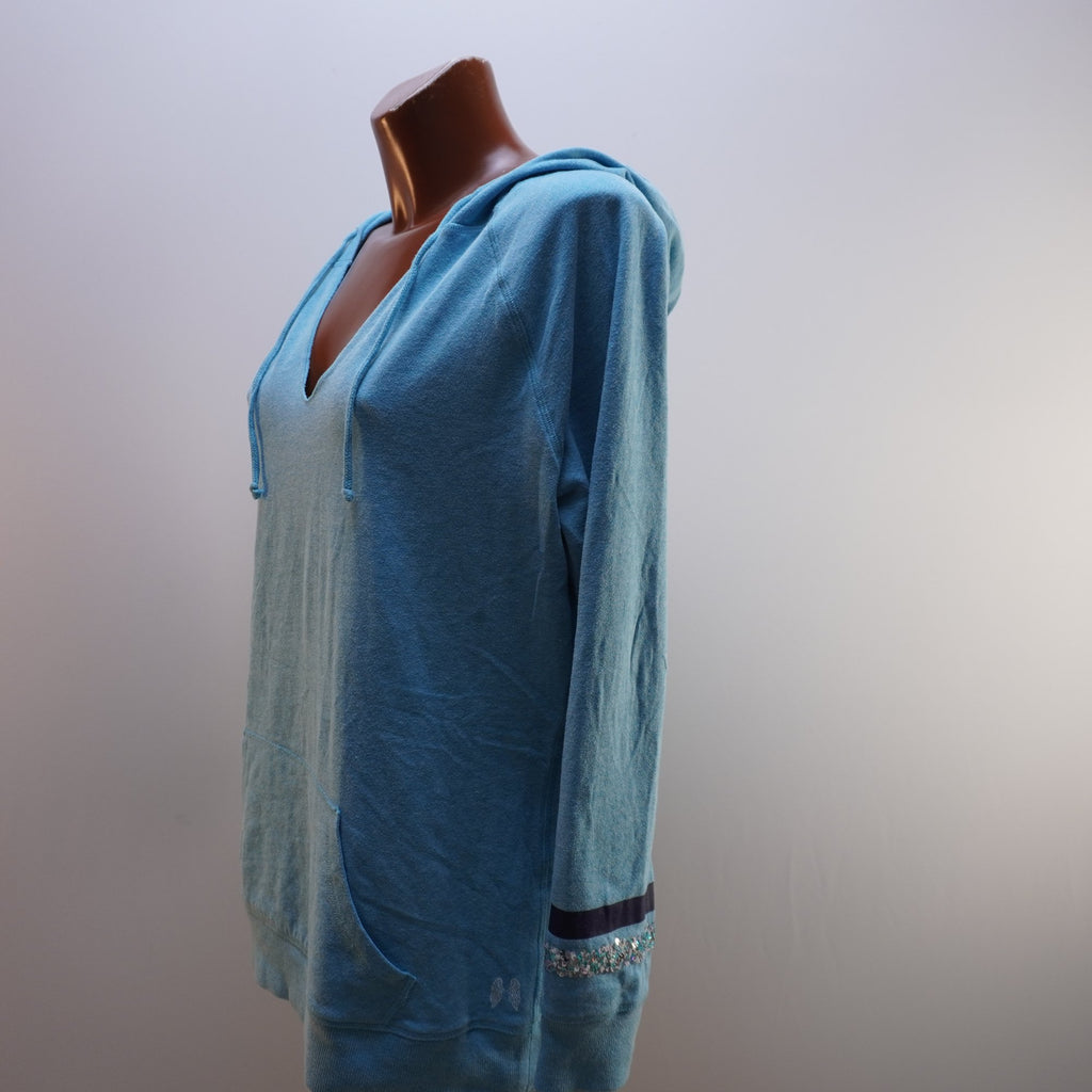 Sudadera con Capucha Victoria's Secret para Mujer Usada - Azul, M