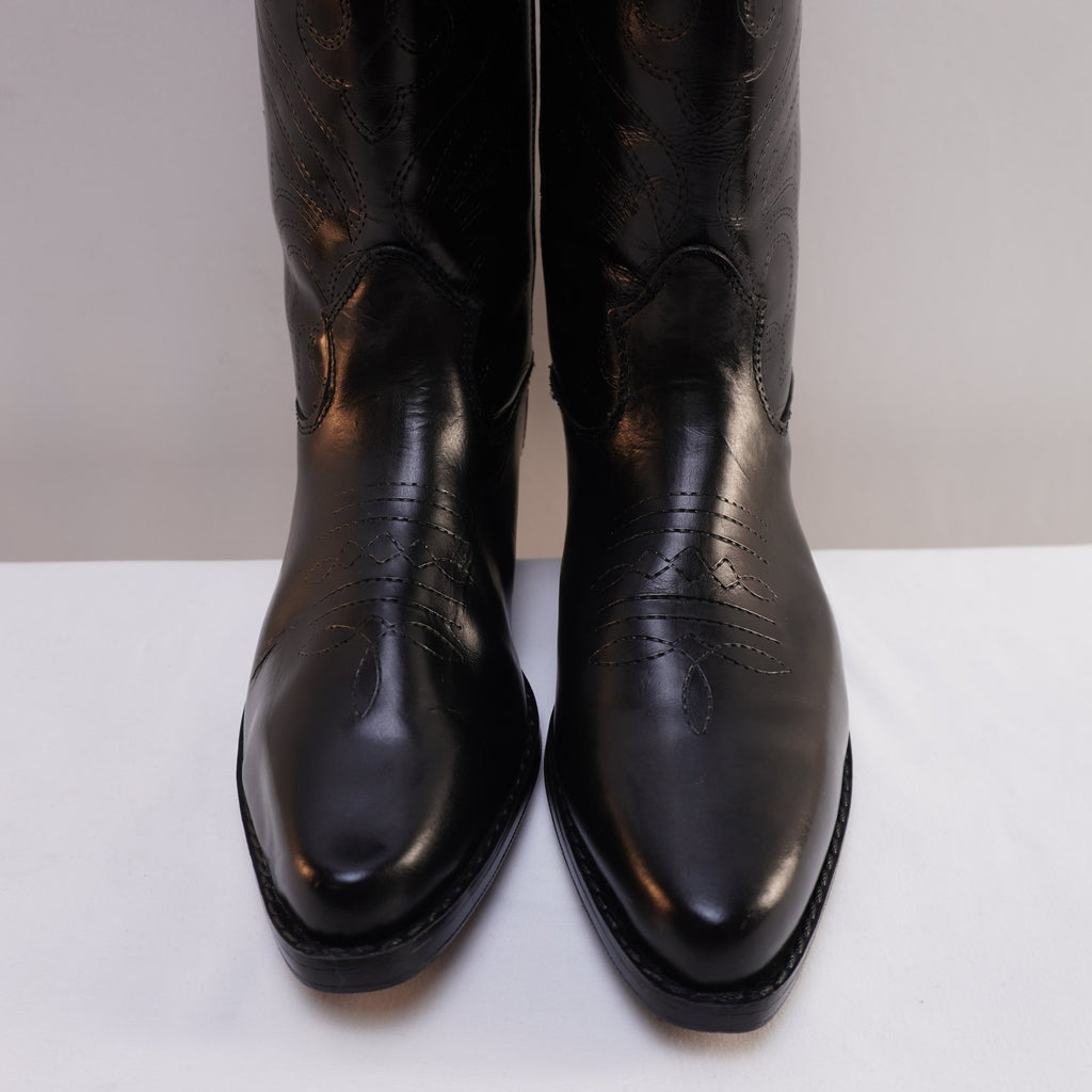 Botas Arizona para Mujer Usadas - Negro, Talla 38