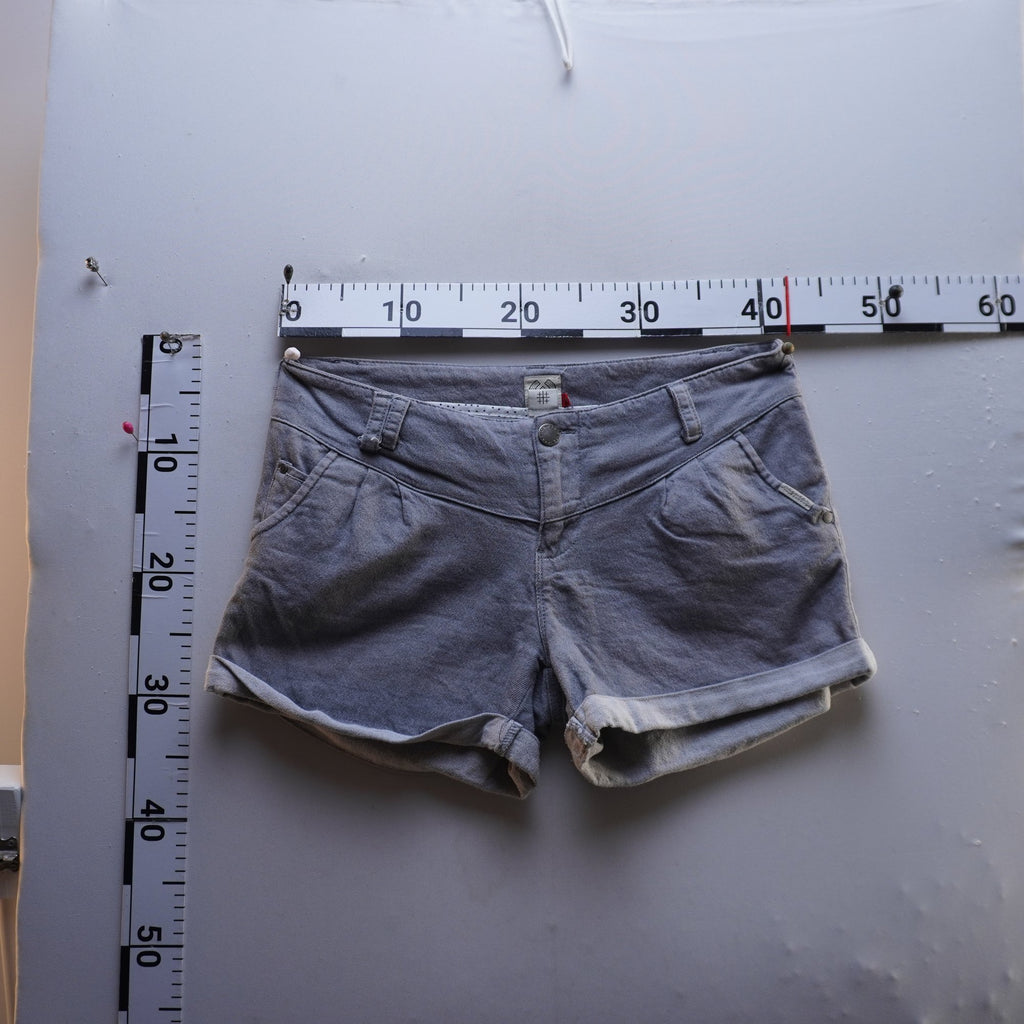 Pantalones Cortos Vaqueros Ragwer para Mujer Usados - Gris, M