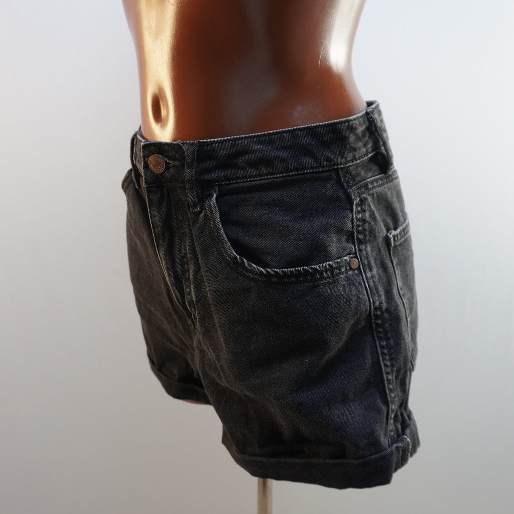 Pantalones Cortos Vaqueros Lefties para Mujer Usados - Negro, M