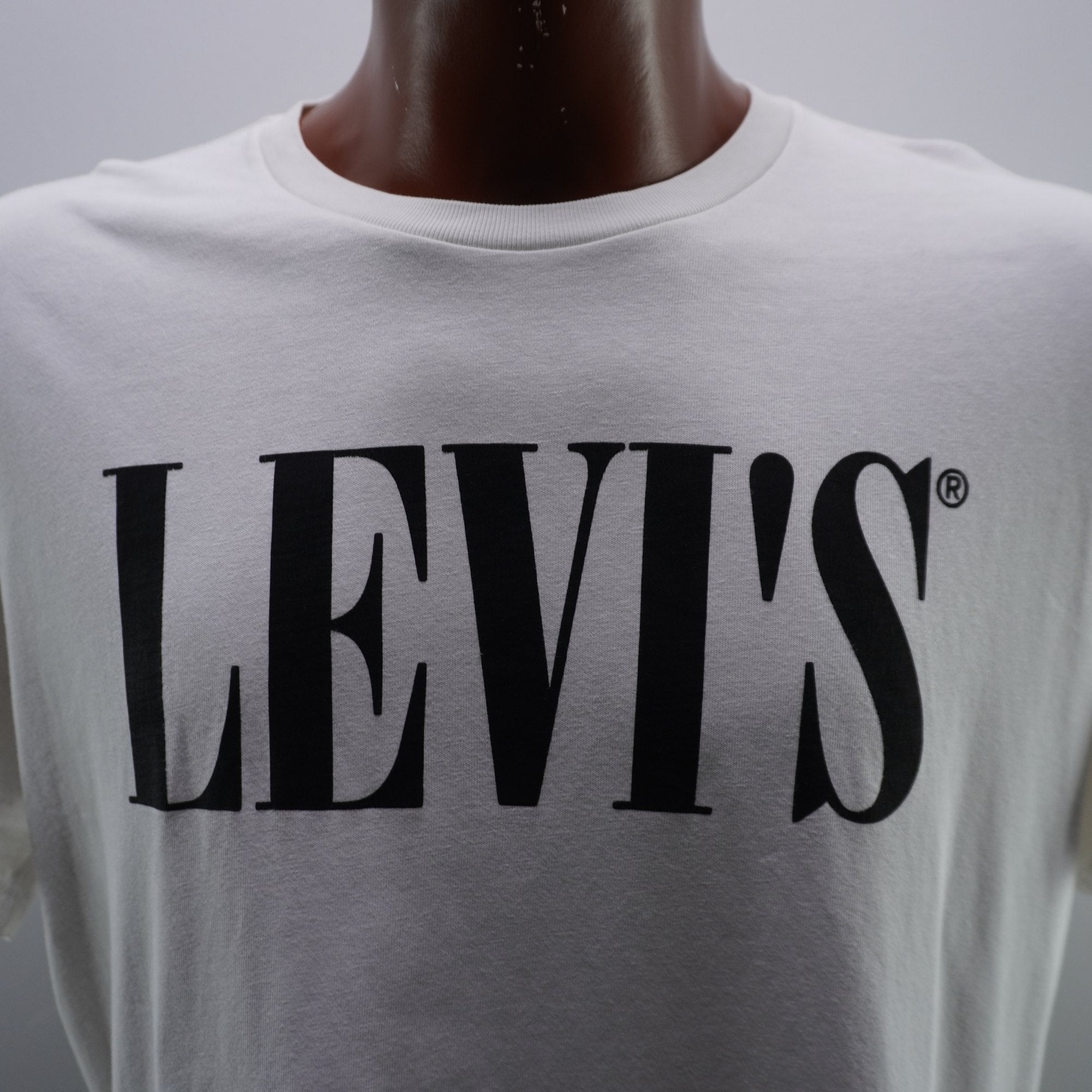 Camiseta de Manga Corta Levi's para Hombre Usada - Blanca, L