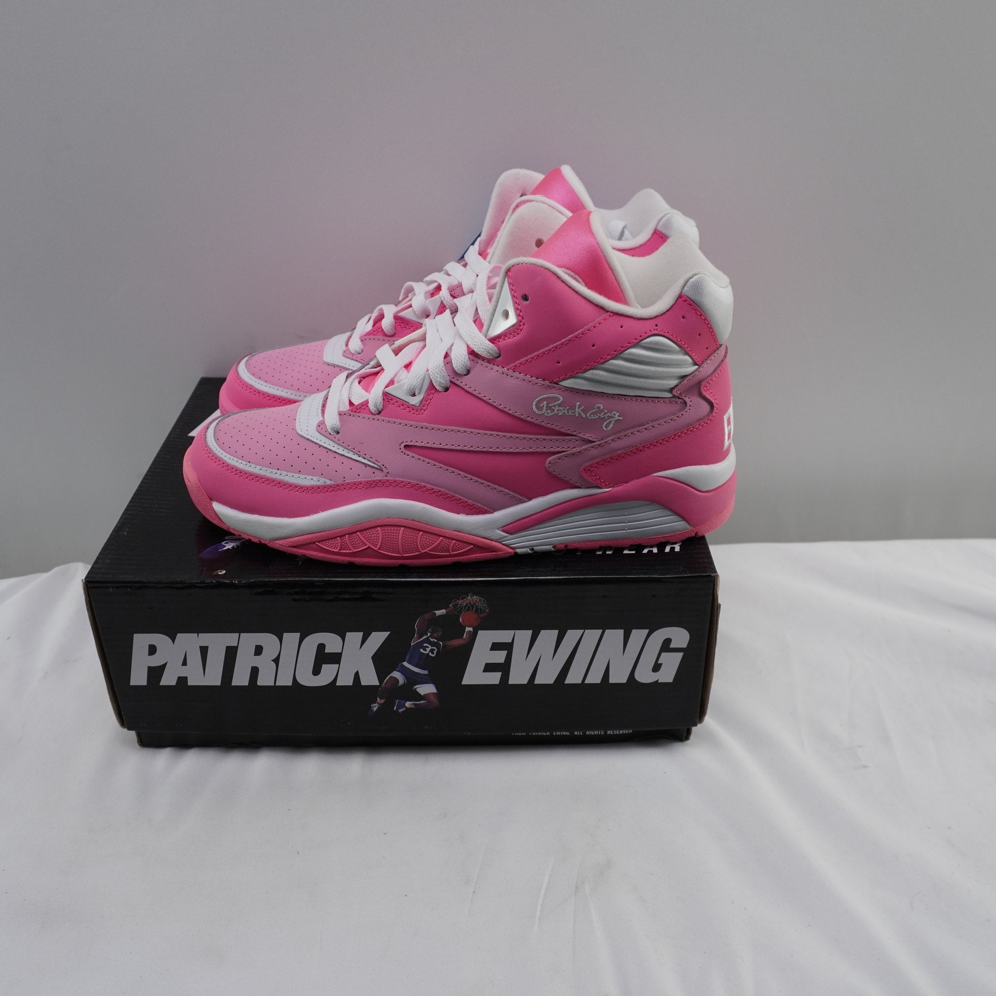 Zapatillas Patrick Ewing 33 para Hombre - Rosa, Talla 44.5, Usadas en Buen Estado