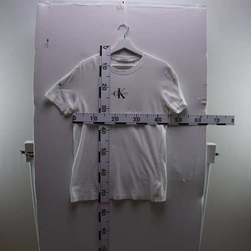 Camiseta Calvin Klein mujer blanco talla L segunda mano