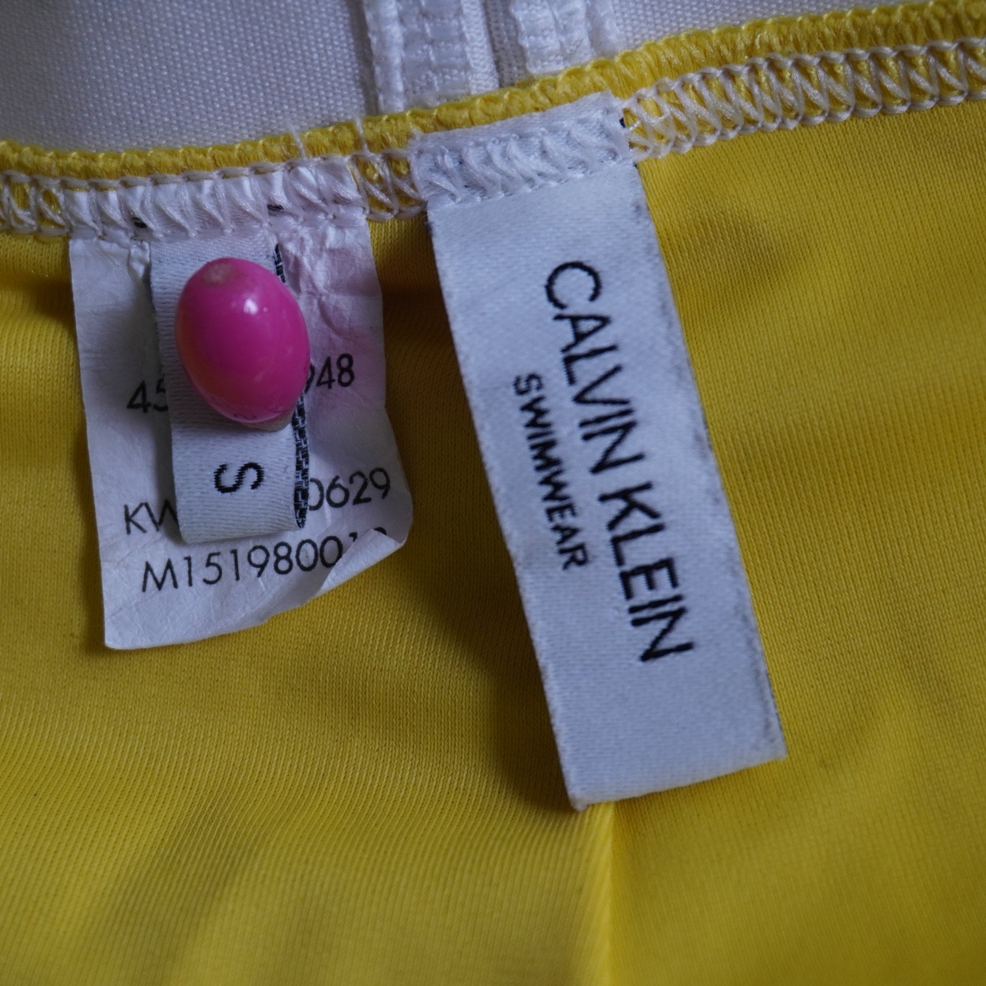 Vestido de Baño Calvin Klein para Mujer Usado - Amarillo, S