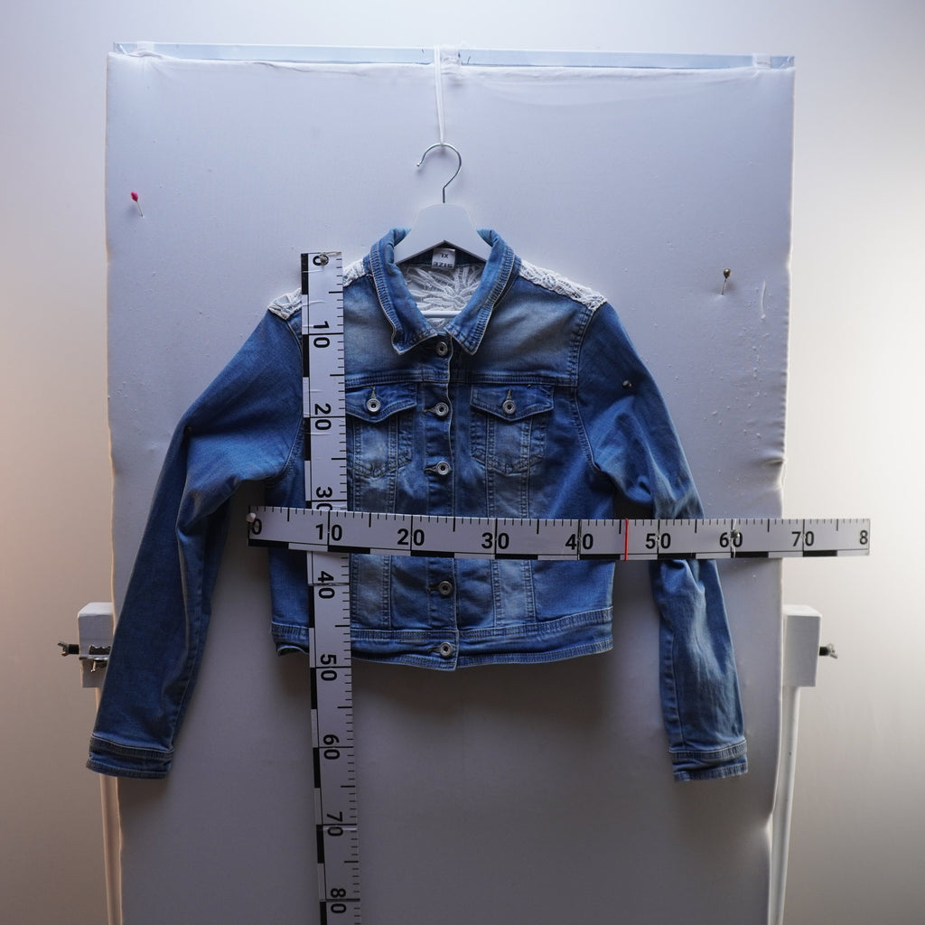 Cazadora Vaquera Italian Style para Mujer Usada - Azul, XL