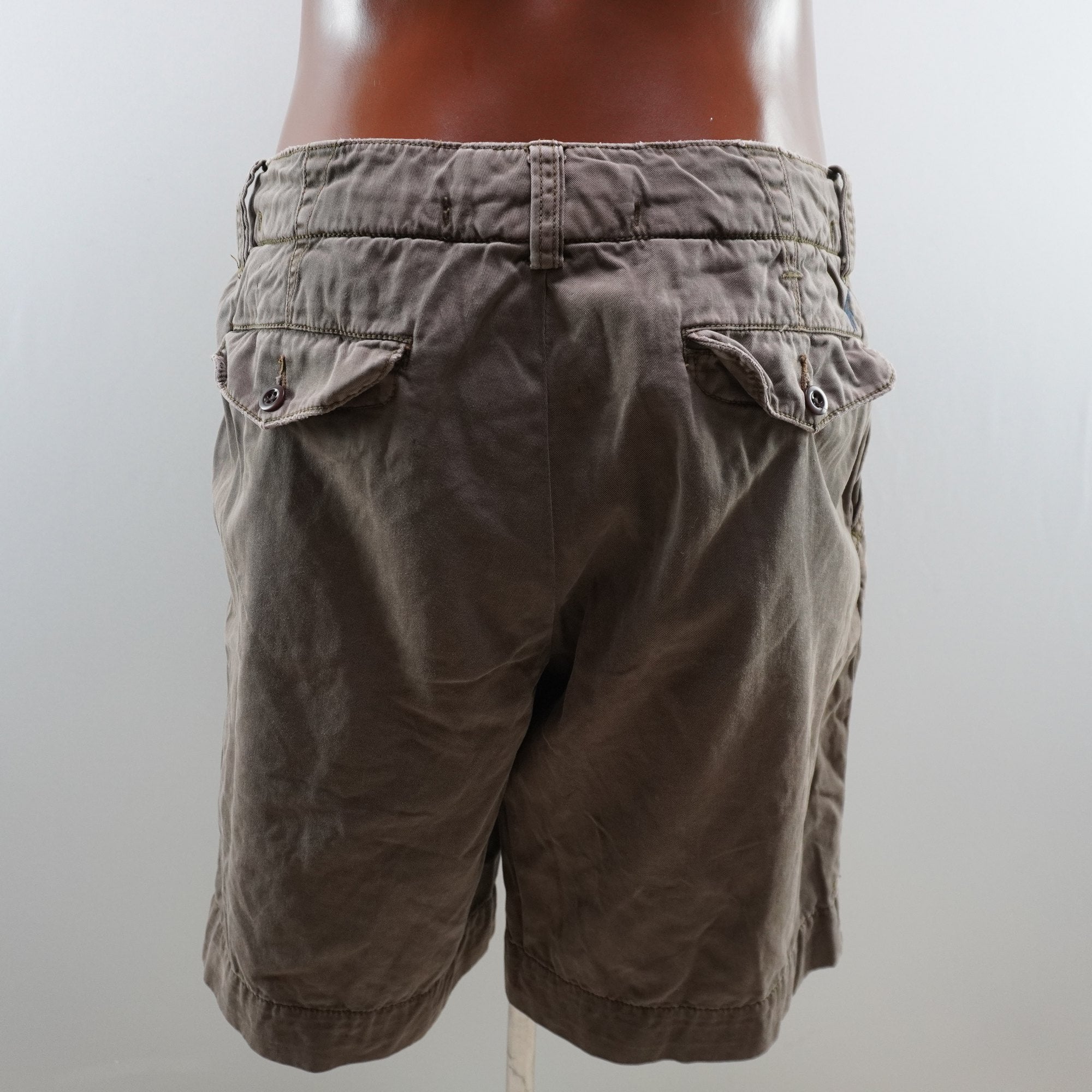 Pantalones Cortos Tipo Cargo Polo Ralph Lauren para Mujer Usados - Marrón, L