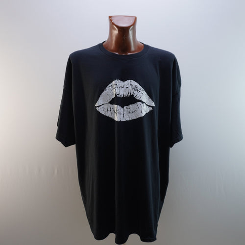 Camiseta manga corta hombre negro 4XL segunda mano