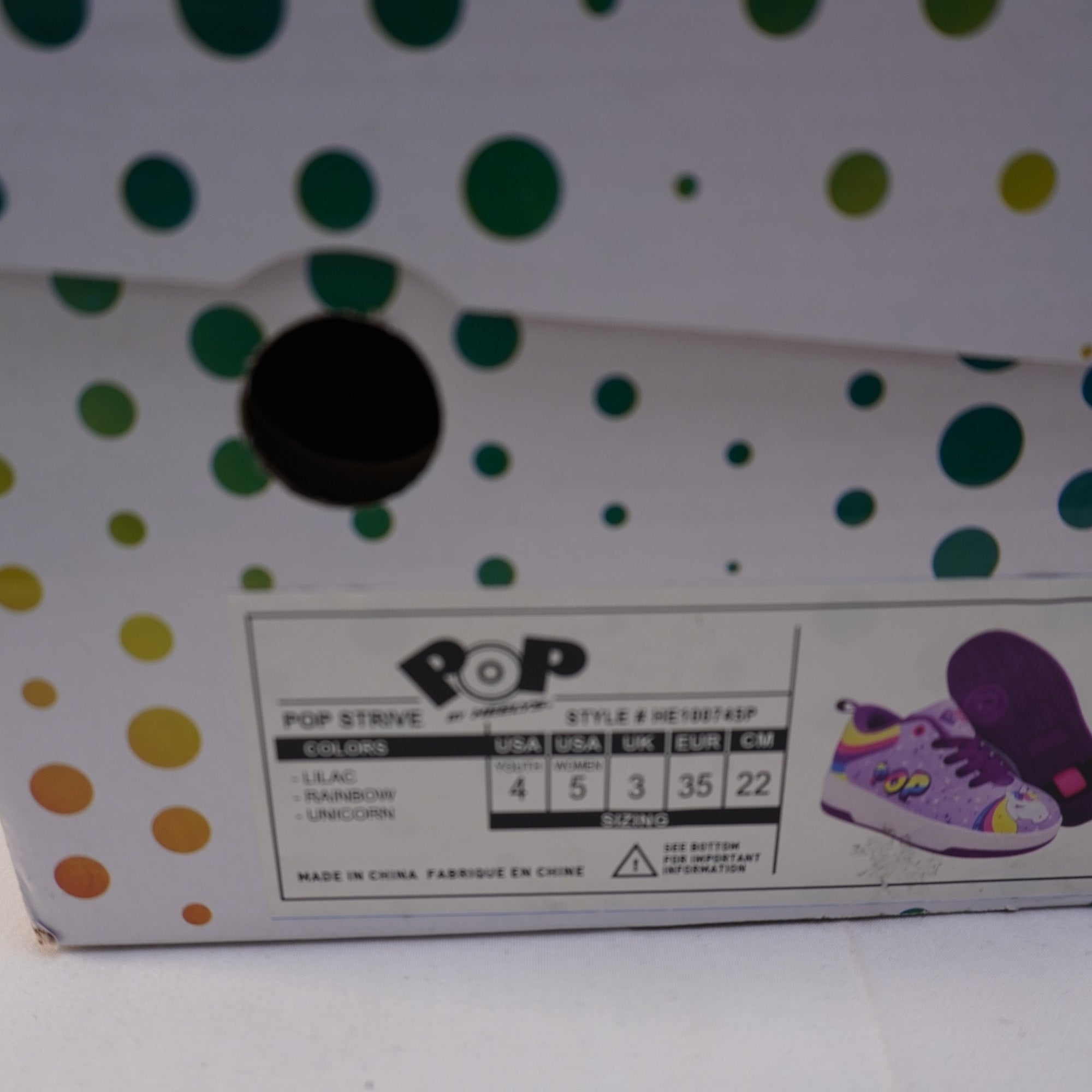 Zapatillas Hellys Pop para Mujer Usadas - Multicolor, Talla 35