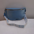 Bolso Baguette Italian Style para Mujer Usado - Azul