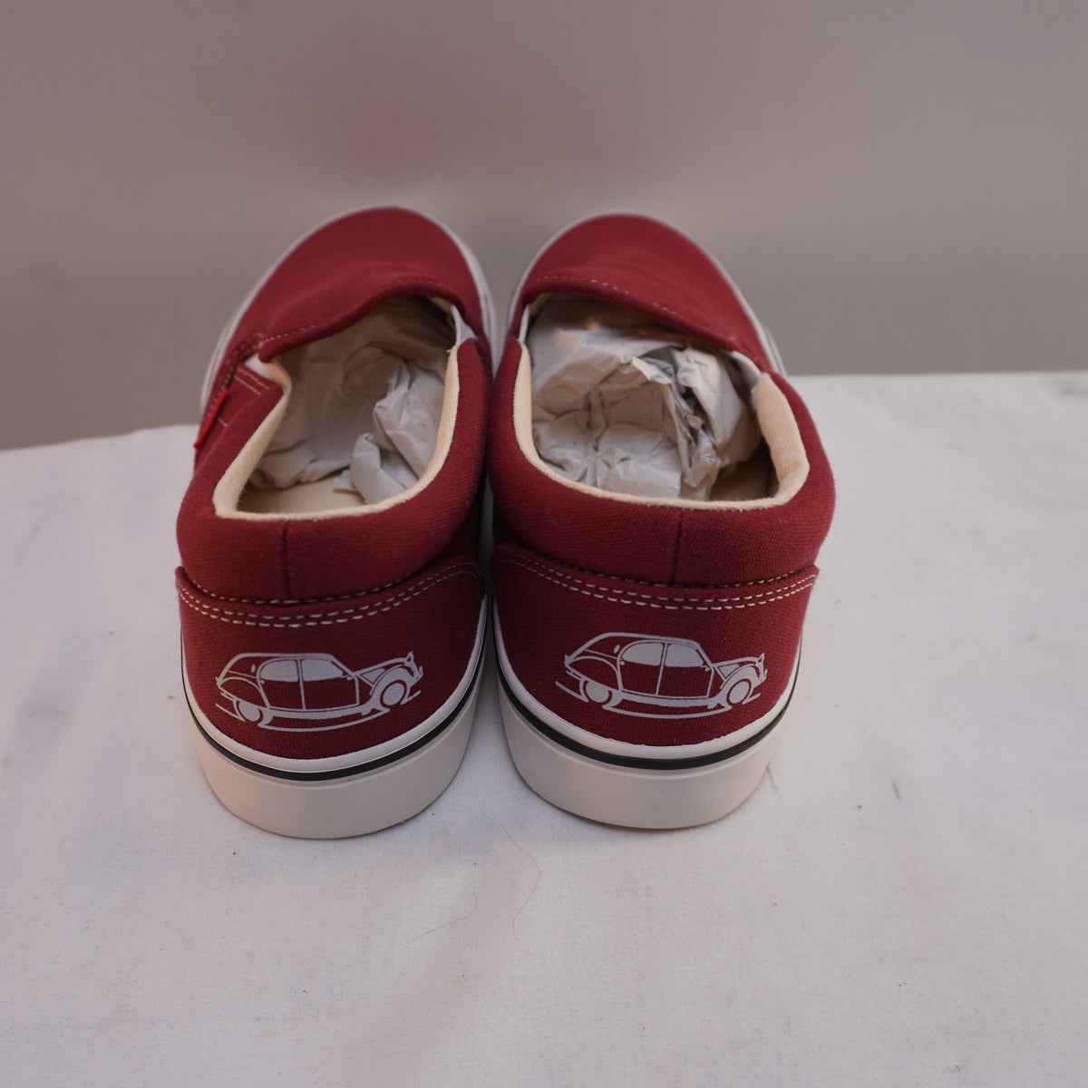 Zapatillas Citroën para Hombre Usadas - Rojas, Talla 41