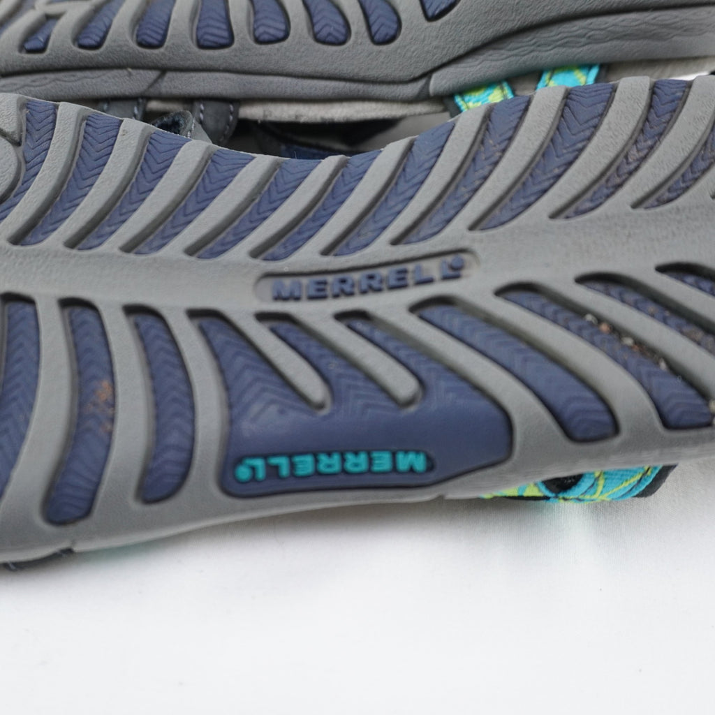 Sandalias Merrell para Mujer Usadas - Azul Marino, Talla 37