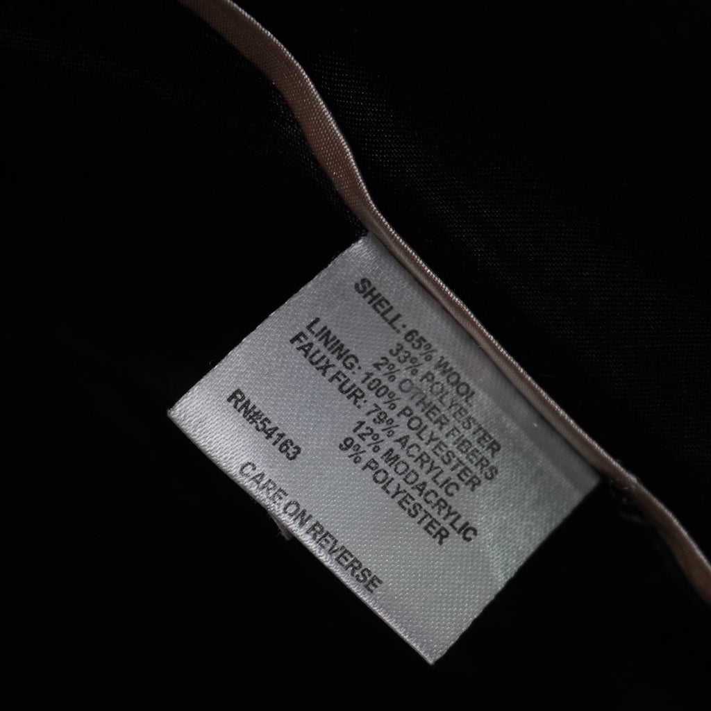 Sobretodo Calvin Klein para Mujer Usado - Negro, Pequeño (S)
