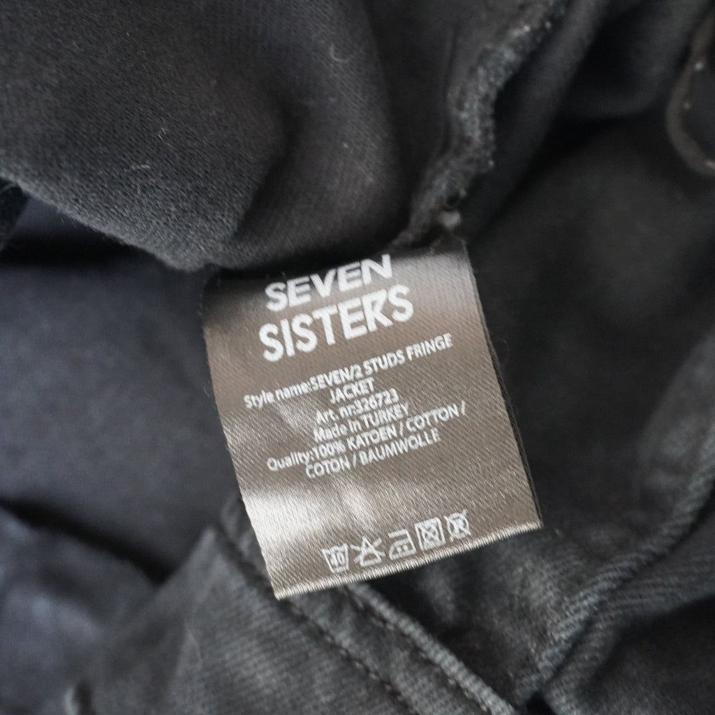 Cazadora Vaquera Seven Sisters para Mujer Usada - Negra, S