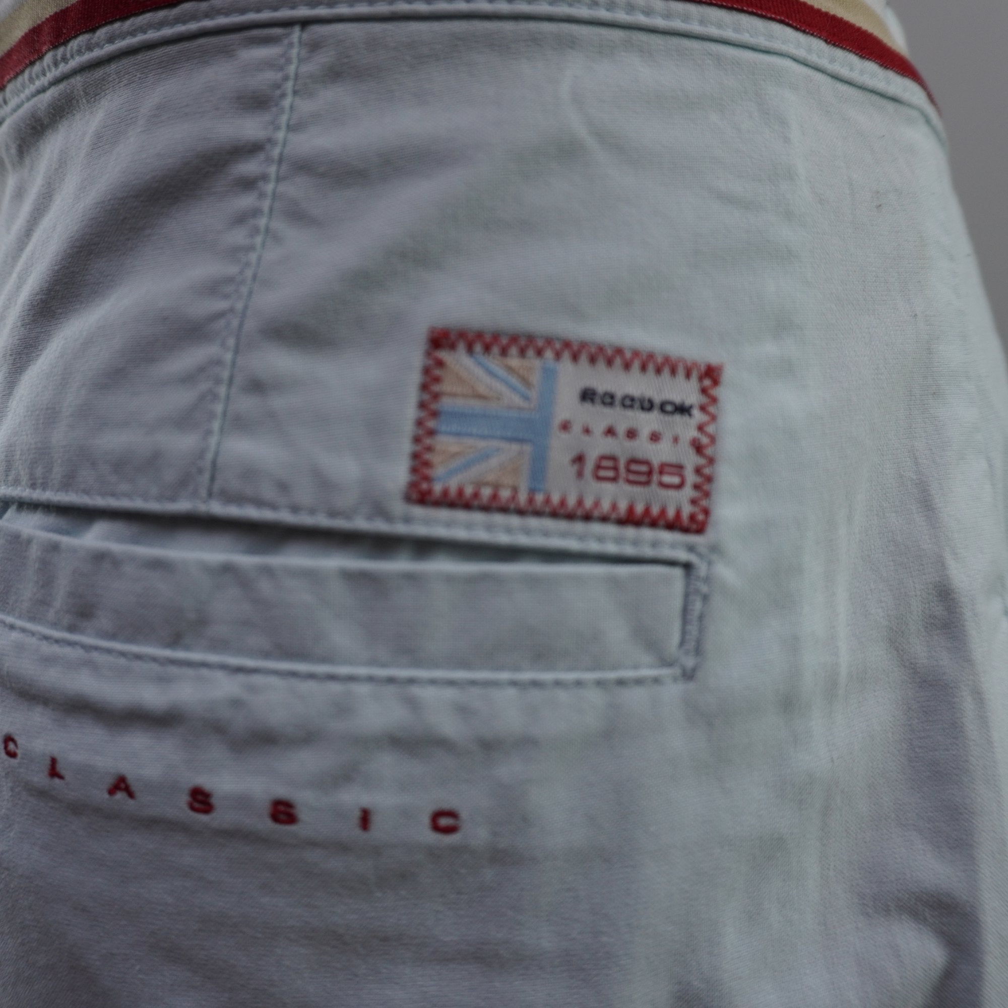 Pantalones Cortos Vaqueros Reebok para Mujer Usados - Blanco, L