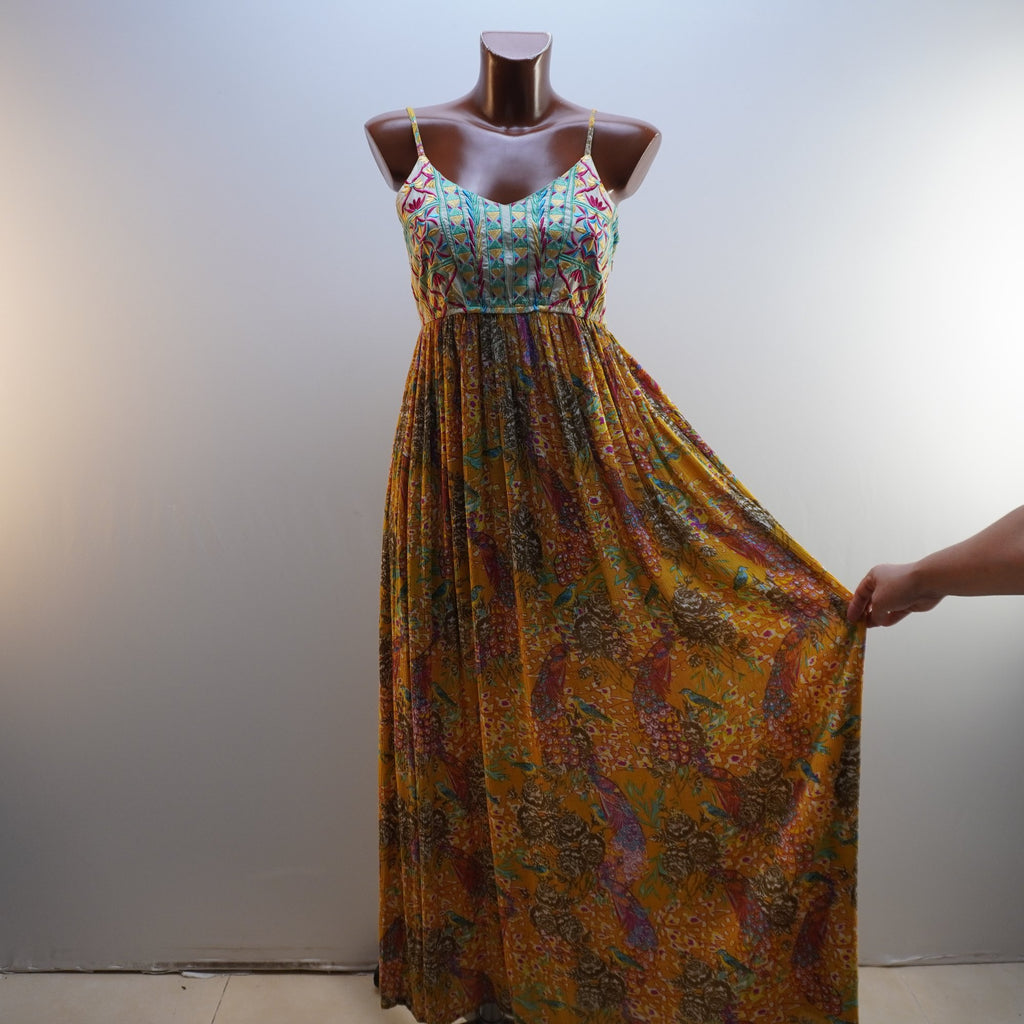 Vestido Raga para Mujer Usado - Multicolor, Pequeño (S)
