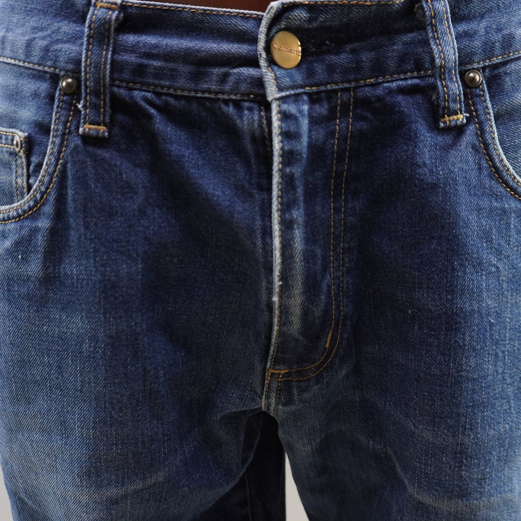 Pantalones Cortos Vaqueros Carhartt para Hombre - Azul, Grande (L)