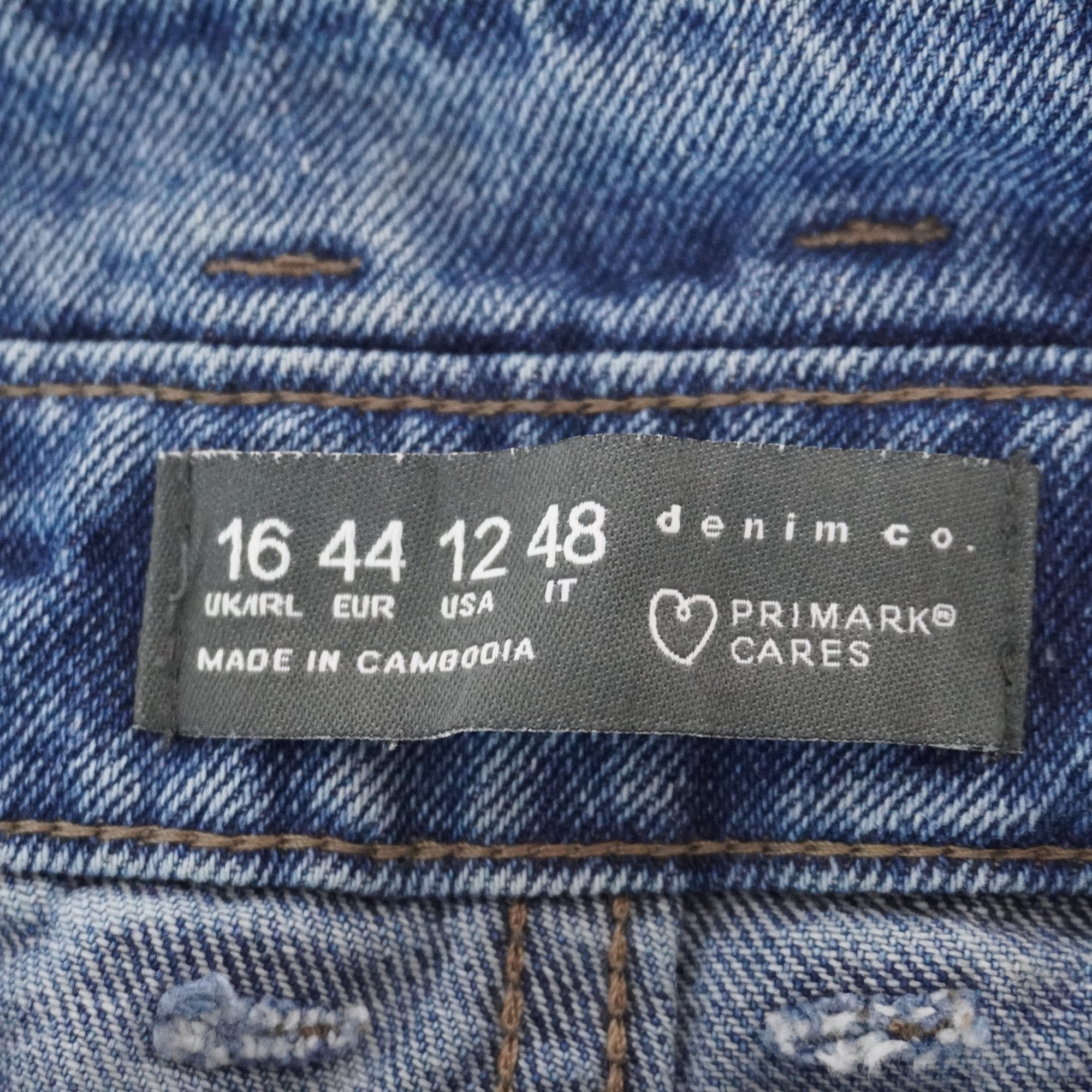 Pantalones Cortos Vaqueros Denim.Co para Mujer Usados - Azul, XXL