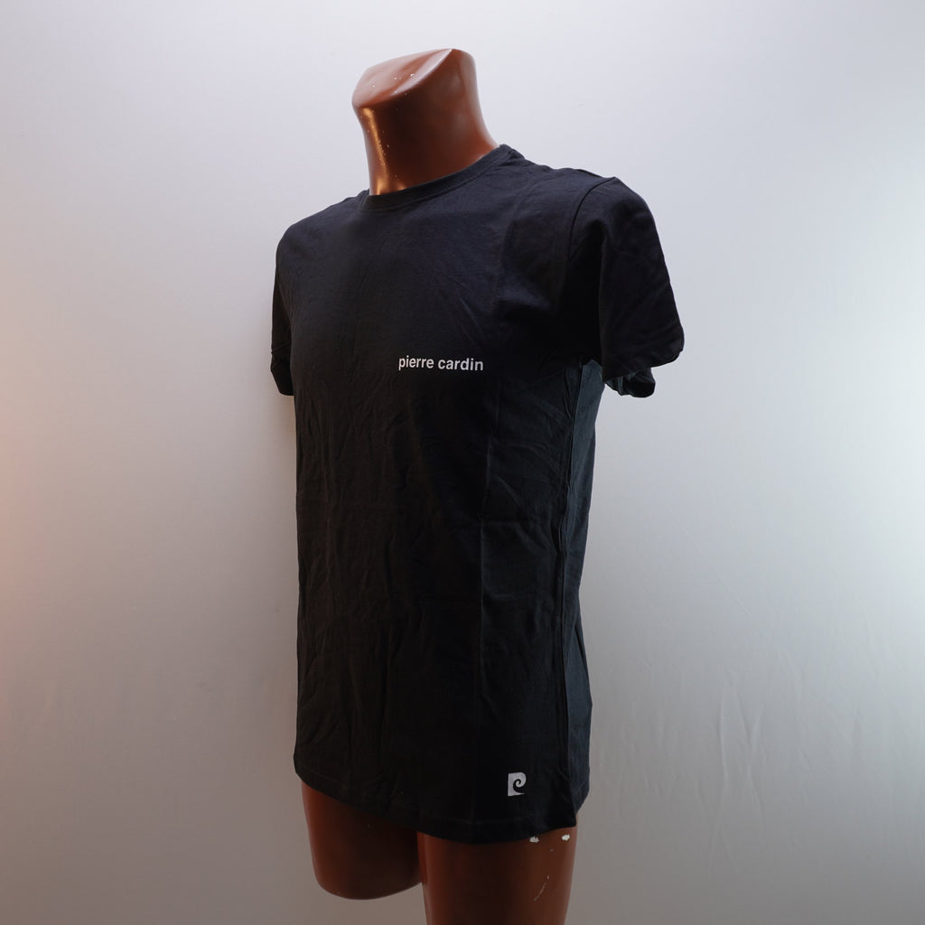 Camiseta Deportiva Pierre Cardin para Hombre Usada - Negra, S