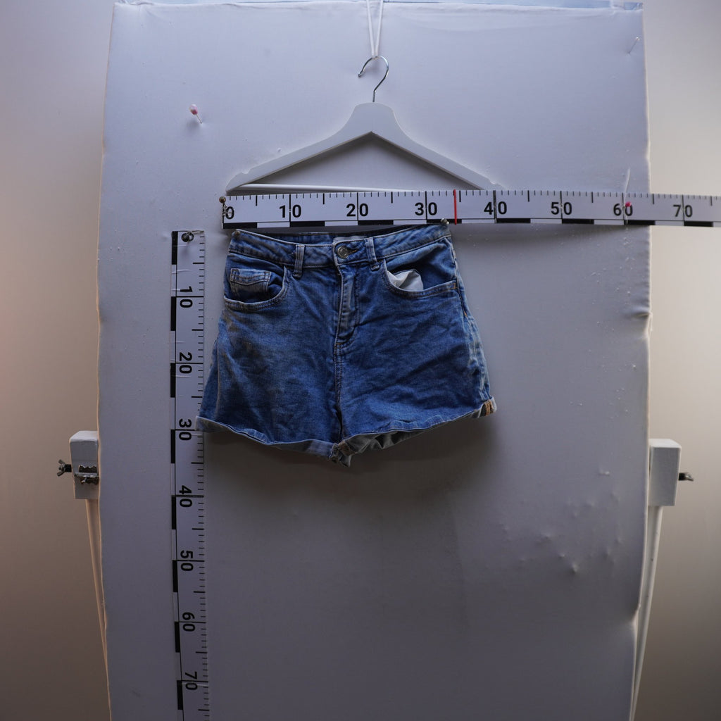 Pantalones Cortos Vaqueros MNG para Mujer Usados - Azul, XS