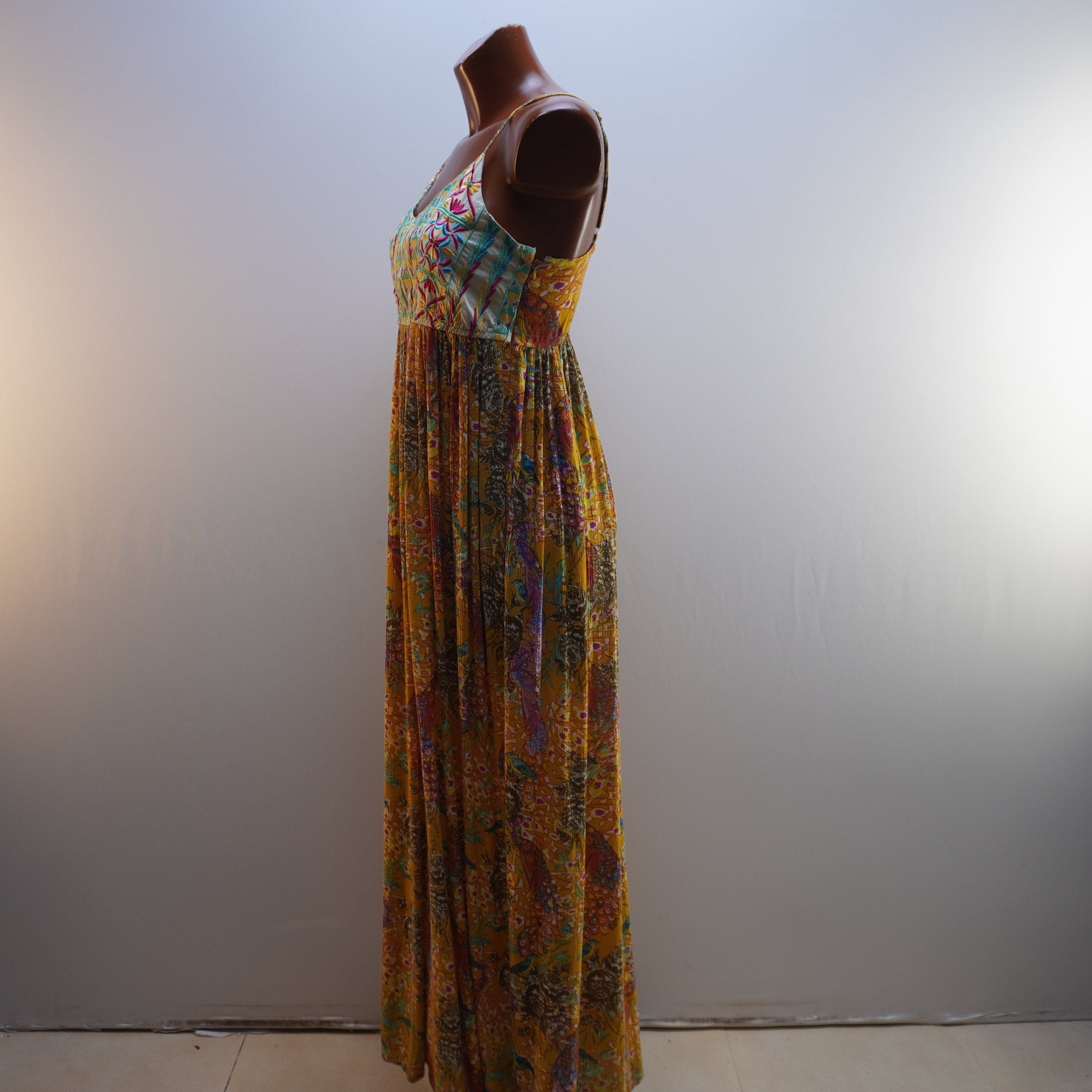 Vestido Raga para Mujer Usado - Multicolor, Pequeño (S)