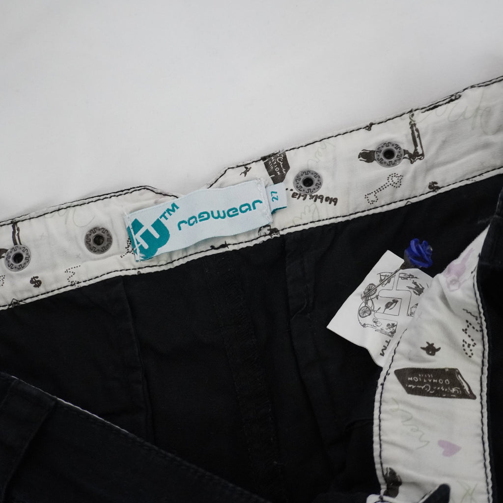 Pantalones Cortos Chinos Ragwer para Mujer Usados - Negro, S