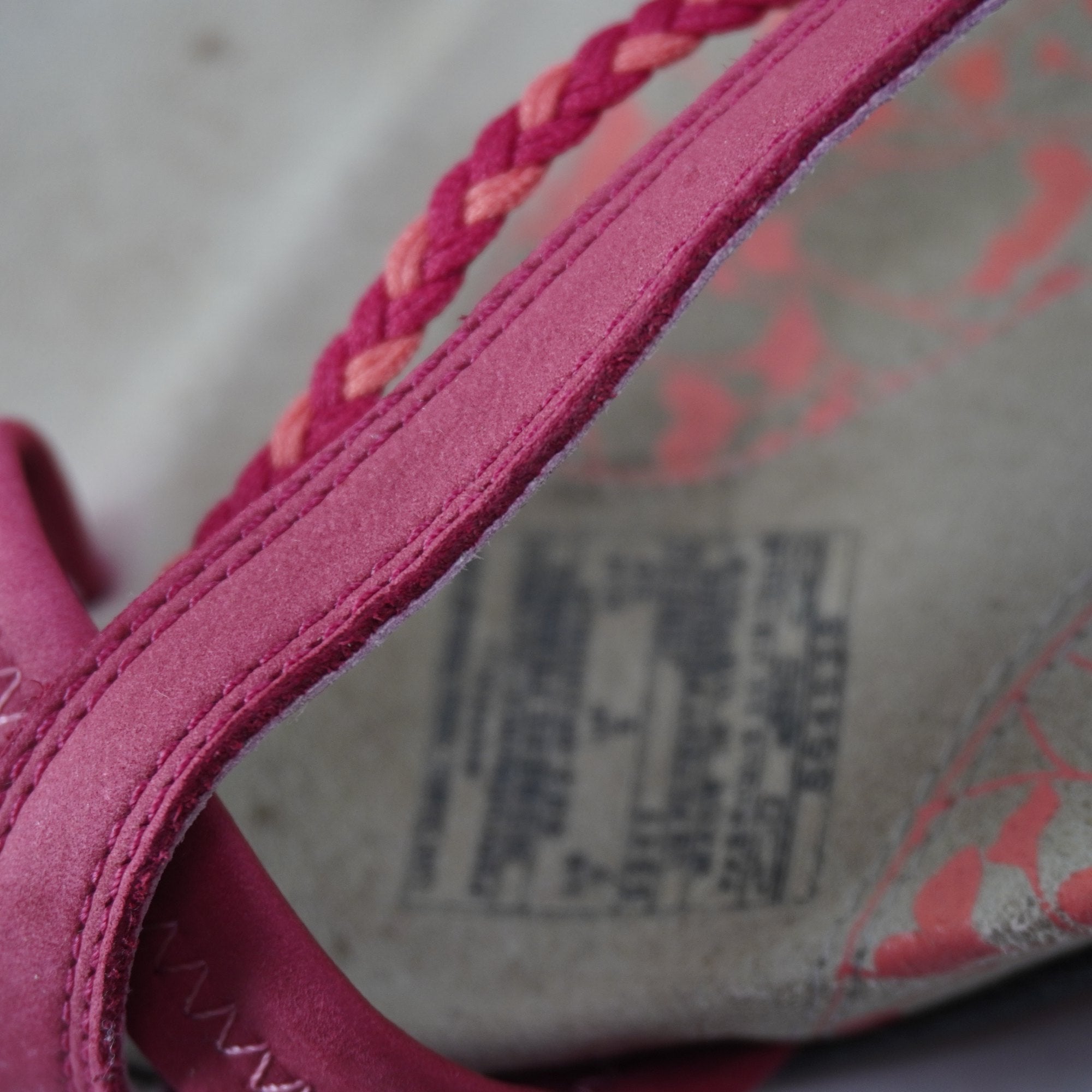 Sandalias Merrell para Mujer Usadas - Rojas, Talla 38