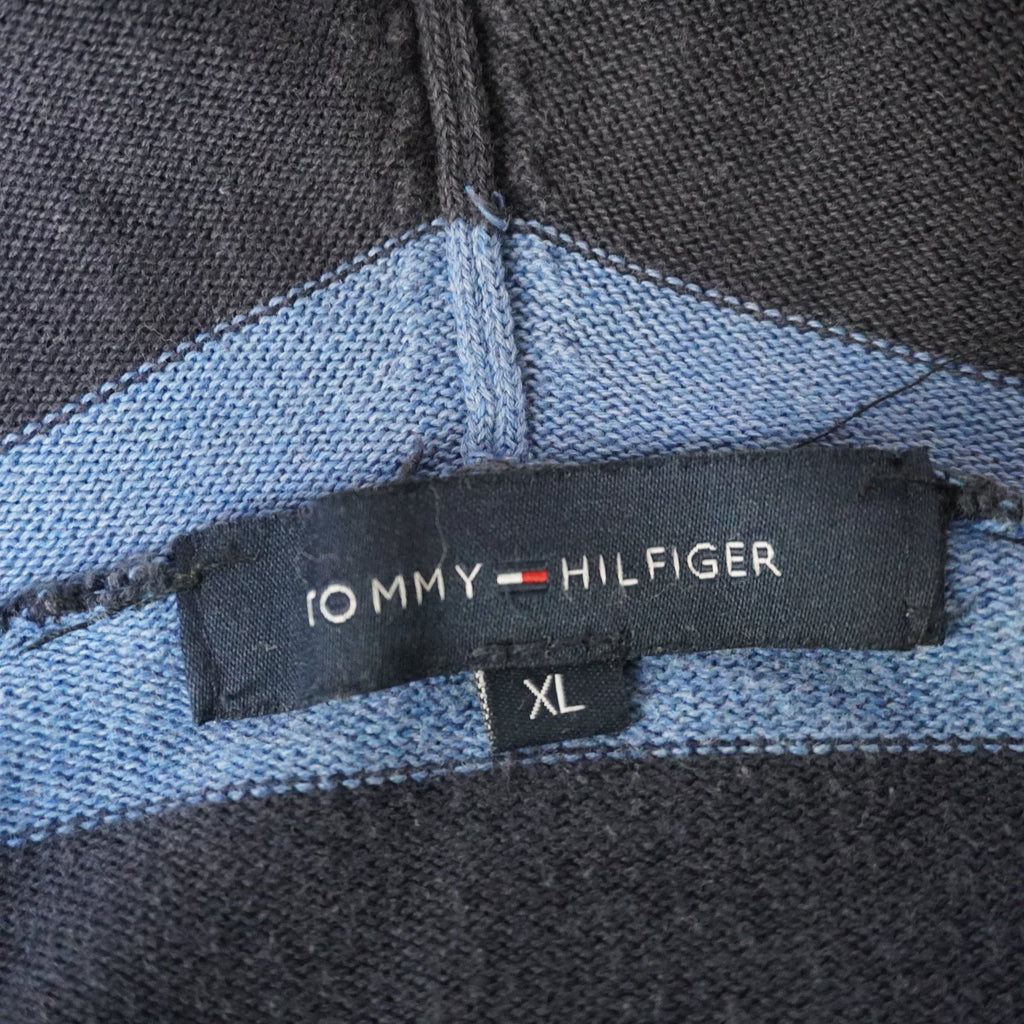 Sudadera con Capucha Tommy Hilfiger para Hombre Usada - Azul Marino, XL