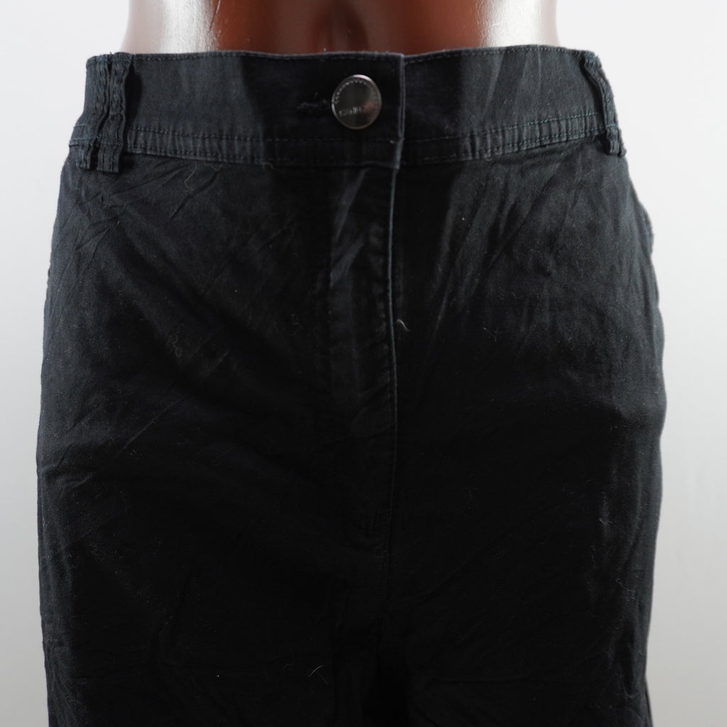 Pantalones Cortos Vaqueros Canda para Mujer Usados - Negro, XXL