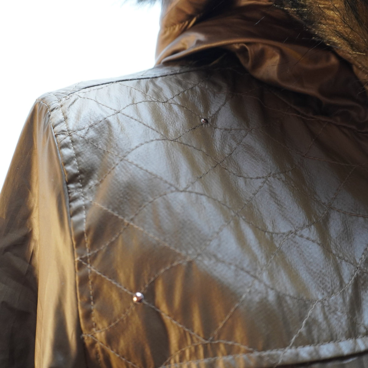 Parka Adidas para Mujer Usada - Verde, S