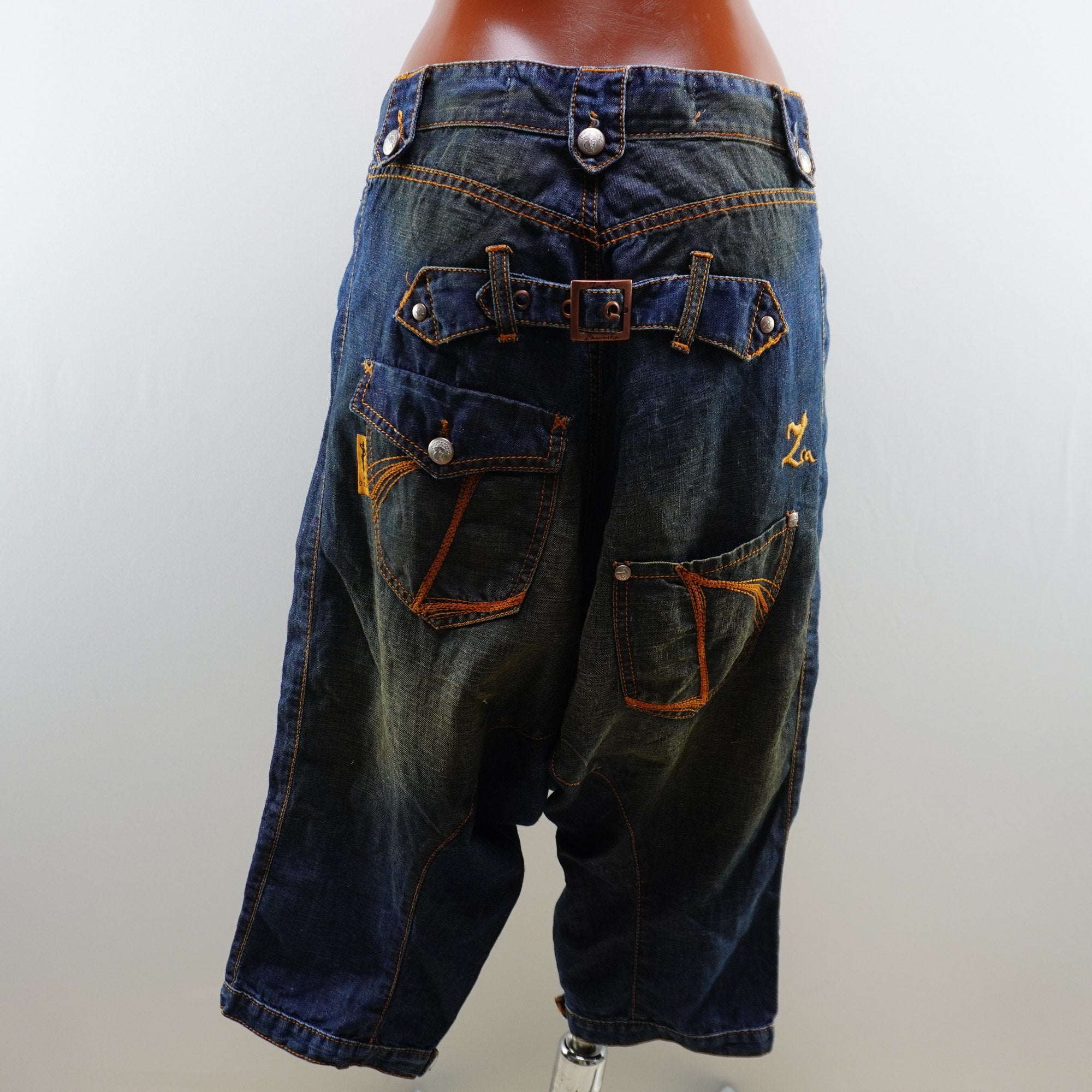 Pantalones Cortos Vaqueros Zsa Zsa Lawinsky para Mujer Usados - Azul Marino, M