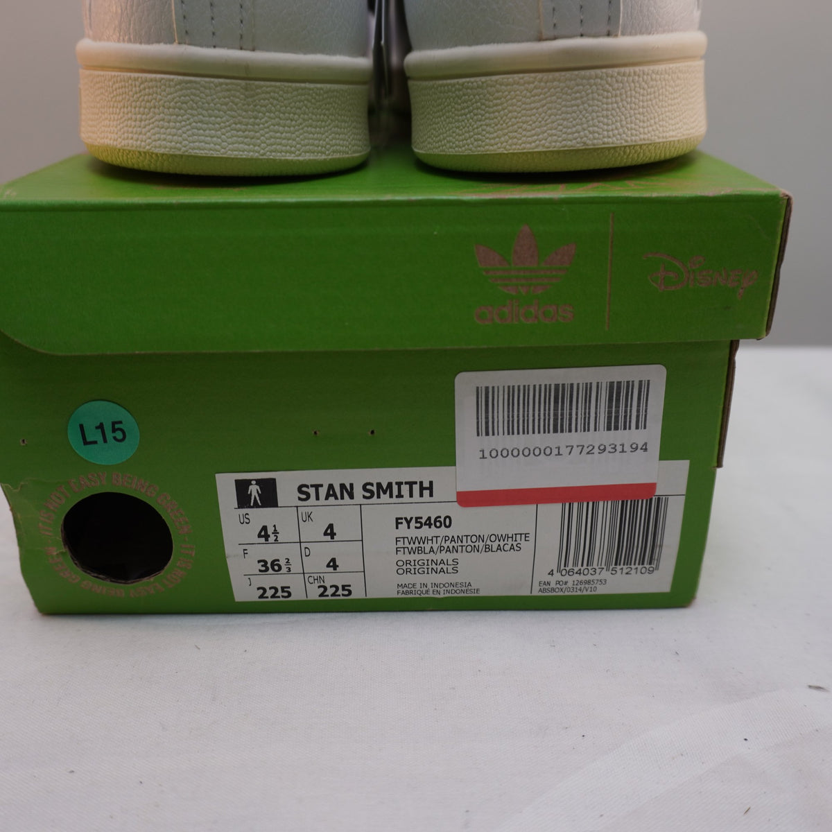 Zapatillas Adidas para Mujer Usadas - Verde, Talla 36
