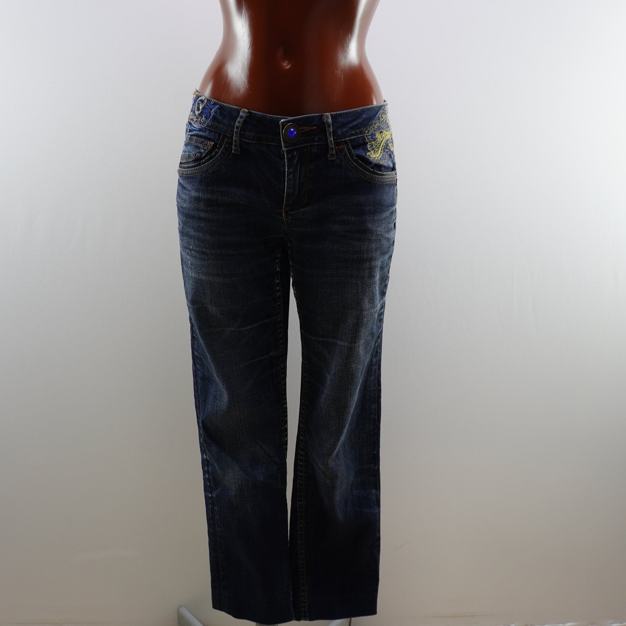 Vaqueros Desigual para Mujer Usados - Azul Marino, M