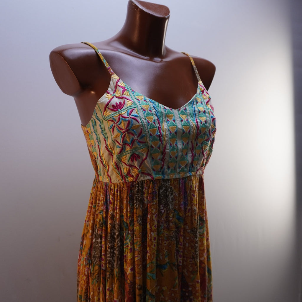 Vestido Raga para Mujer Usado - Multicolor, Pequeño (S)