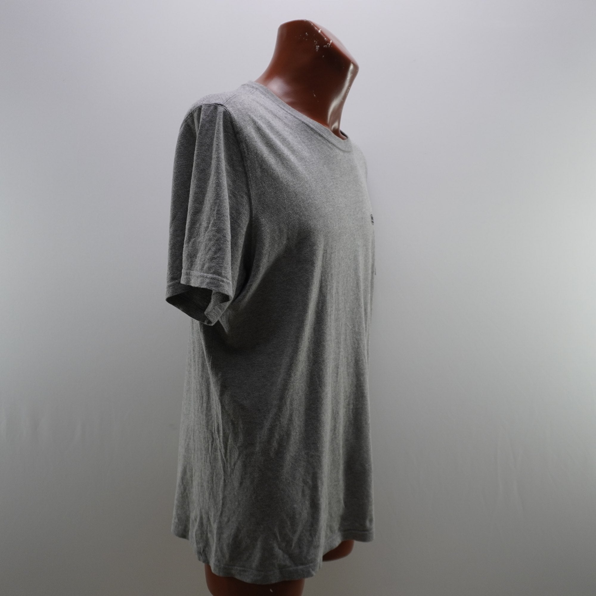 Camiseta de Manga Corta Barbour para Hombre - Gris, XL, Usada en Muy Buen Estado