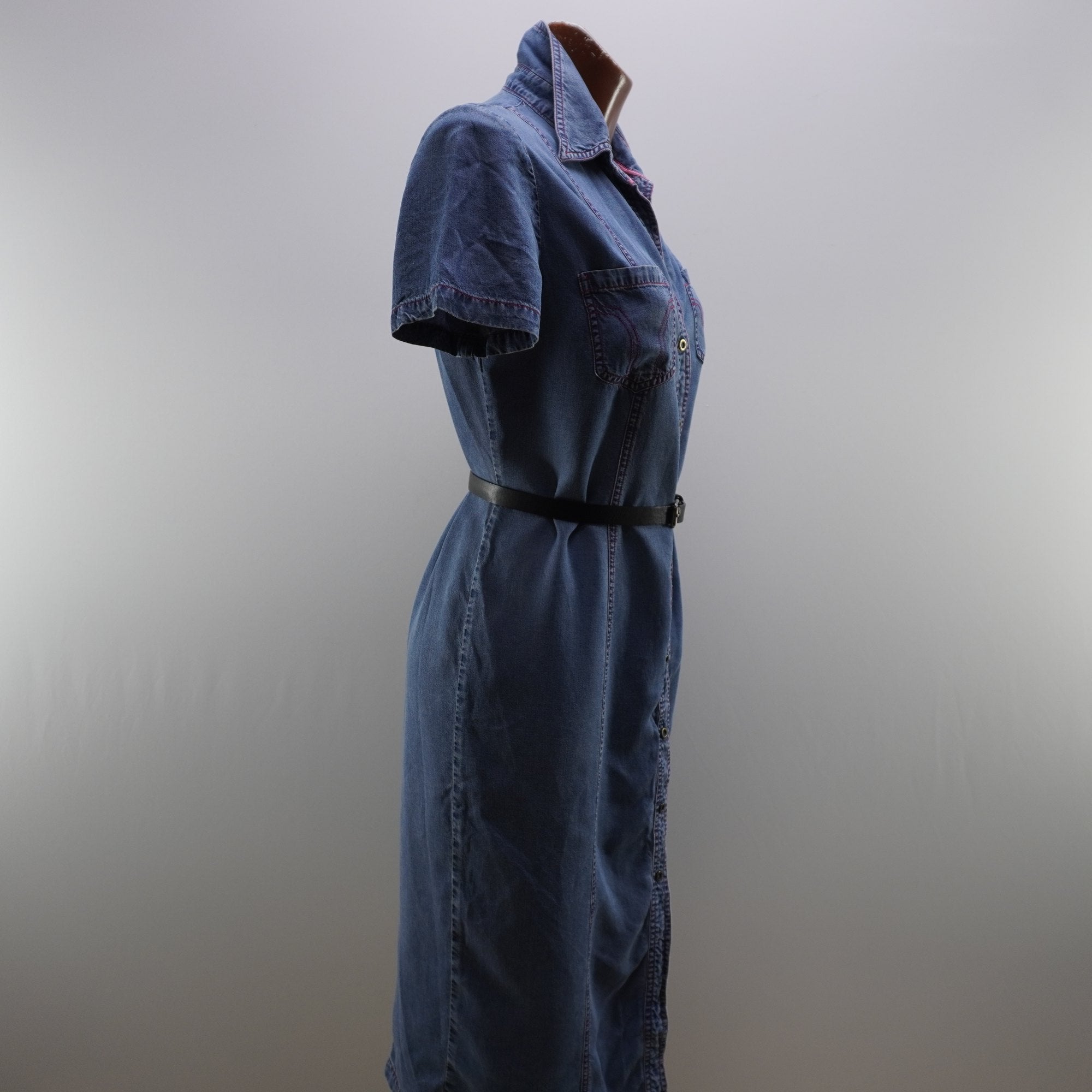 Vestido Tencel para Mujer Usado - Azul, S