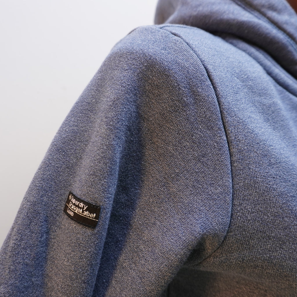 Sudadera con Capucha Superdry para Mujer Usada - Azul, S