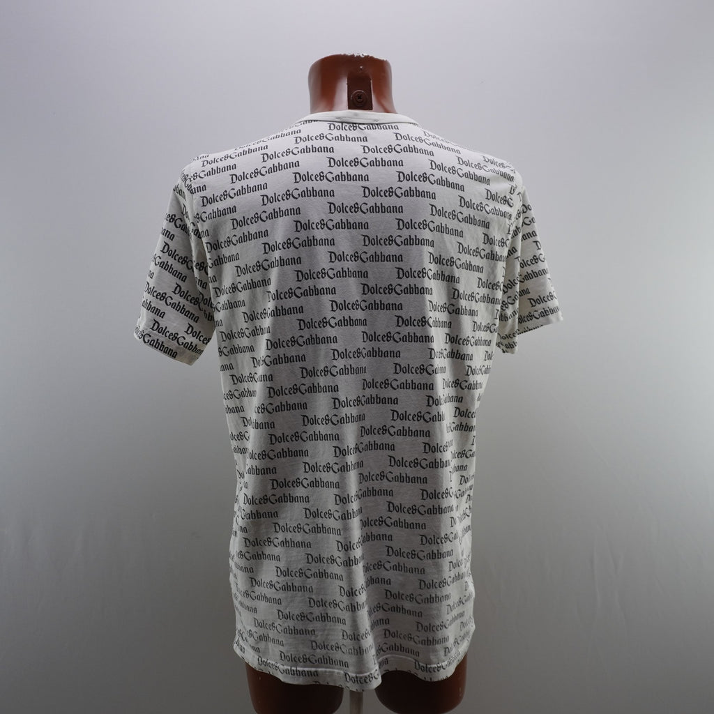 Camiseta Dolce Gabbana para Hombre Usada - Blanca, XXL