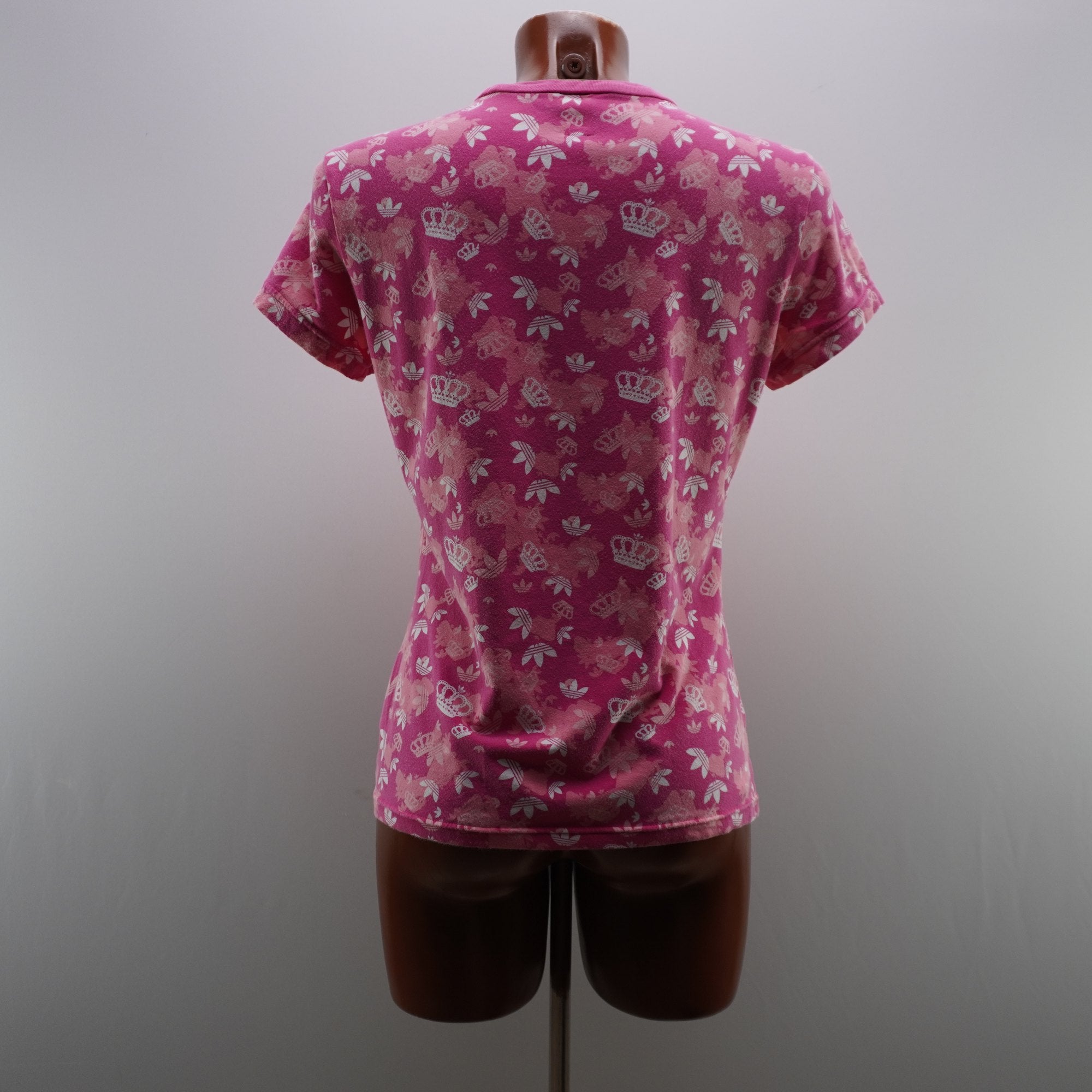 Camiseta de Manga Corta Adidas para Mujer - Rosa, XL (Usada, Muy Buen Estado)